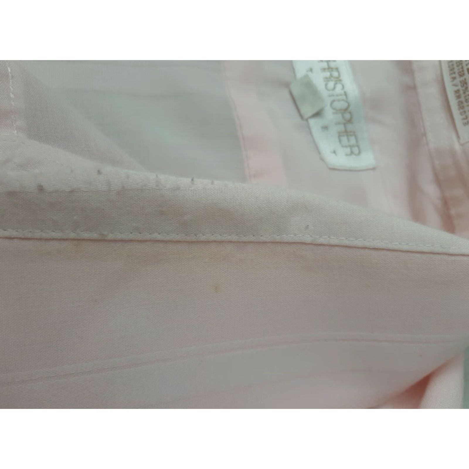Pinko VINTAGE Christopher Street pink button down shirt relaxed fit 17 34/35 stain sale Men's Shirt Size US XL / EU 56 / 4 - 3 Thumbnail