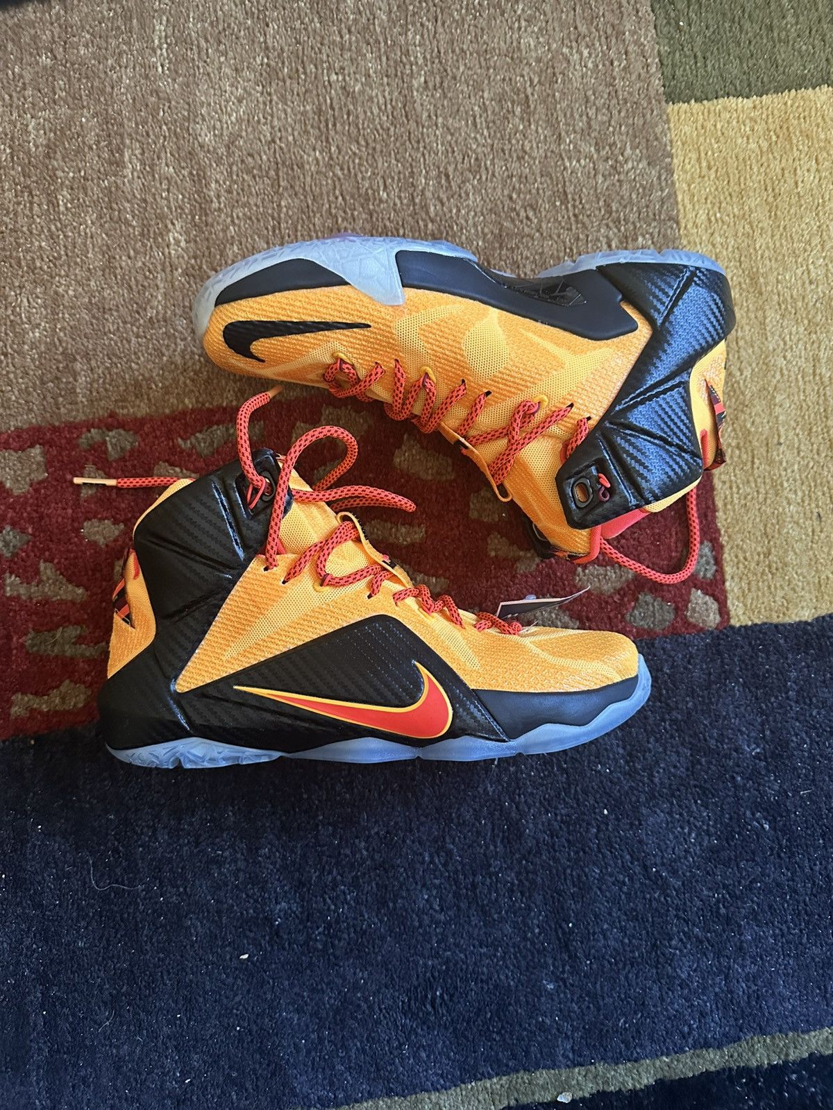 Nike LeBron XII 684593 830 Size US 8 / EU 41 - 1 Thumbnail