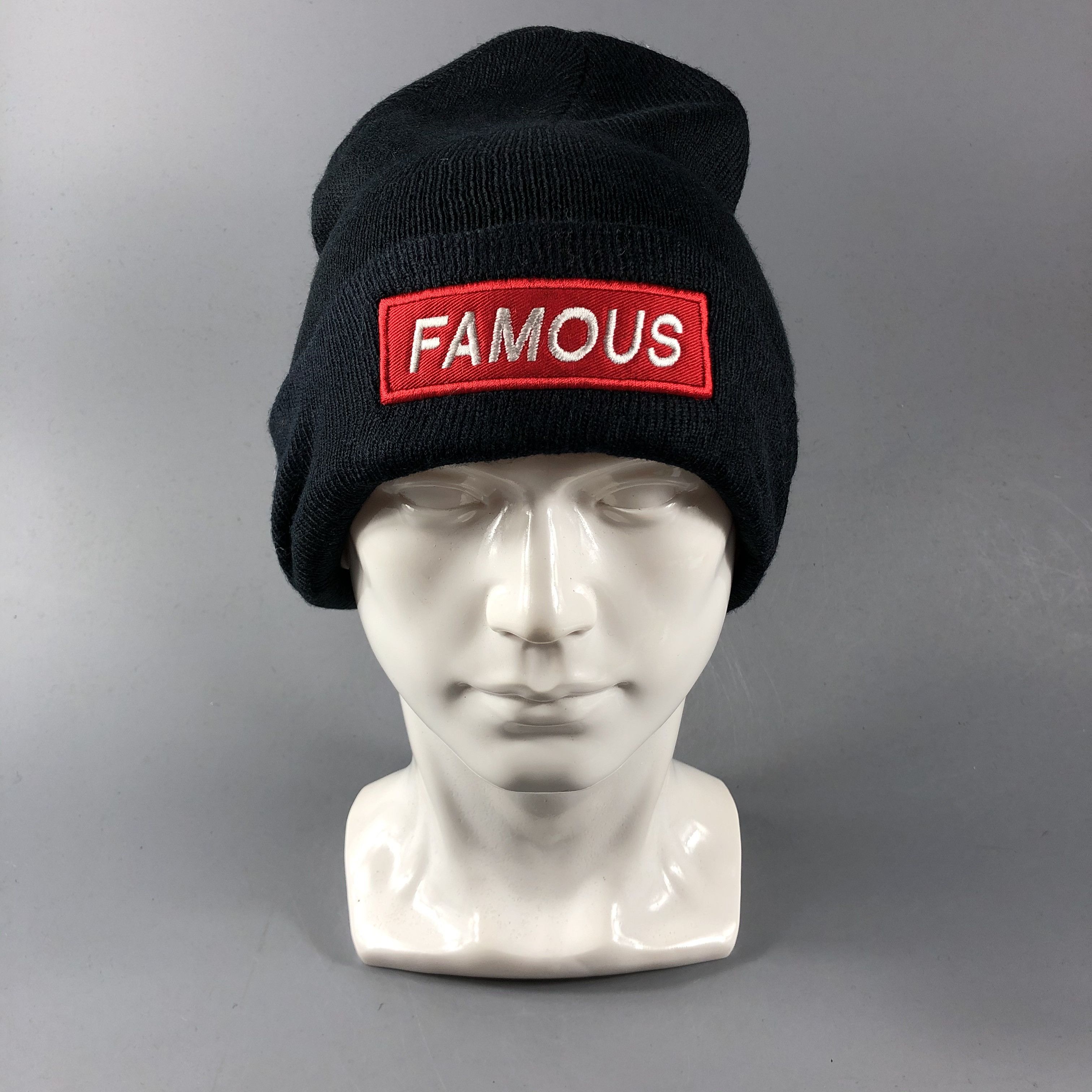 Vintage Famous Fisherman Beanie Snowcap Snow Hat B771 Size ONE SIZE - 1 Thumbnail
