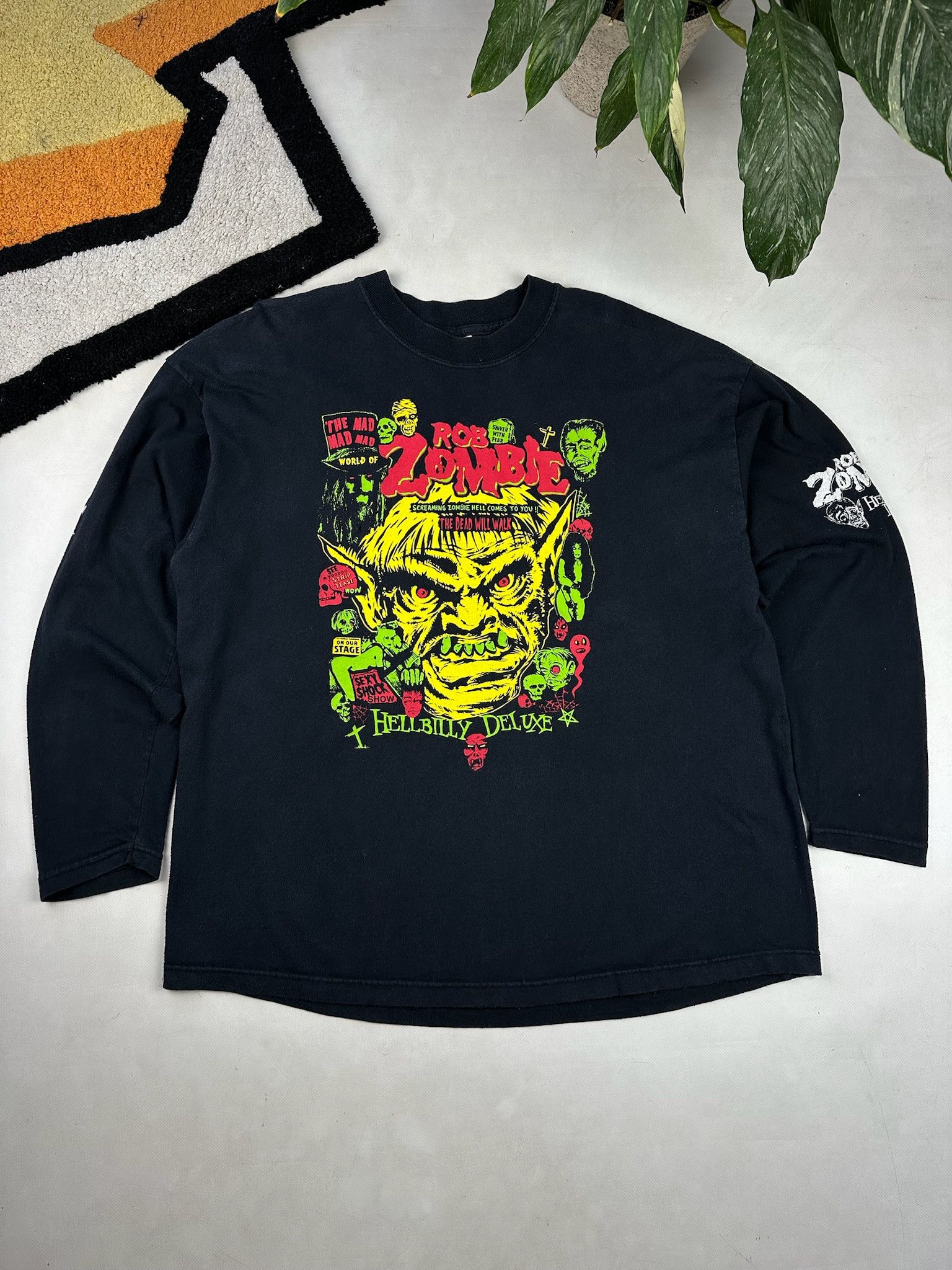 Vintage Rob Zombie Long Sleeve Tee Shirt