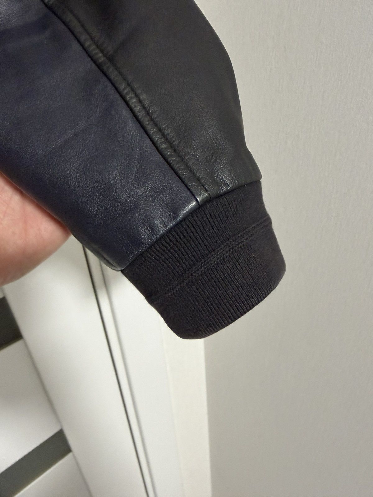 Versace Versace Biker Bomber Leather Jacket Gianni Versace Size US L / EU 52-54 / 3 - 11 Thumbnail