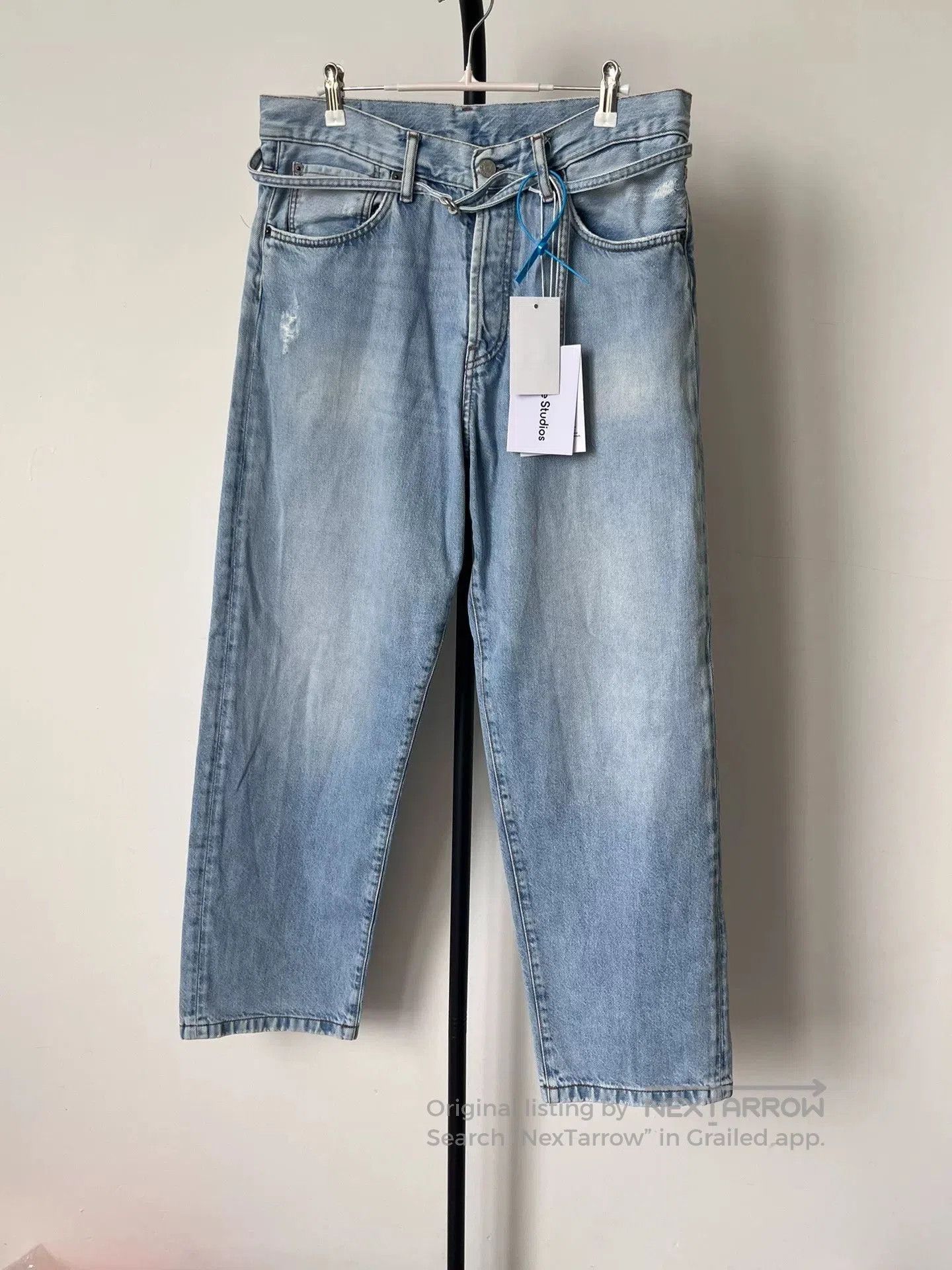 Acne Studios Acne Studios SS23 1991 Denim Straight Jeans. Size US 30 / EU 46 - 1 Thumbnail