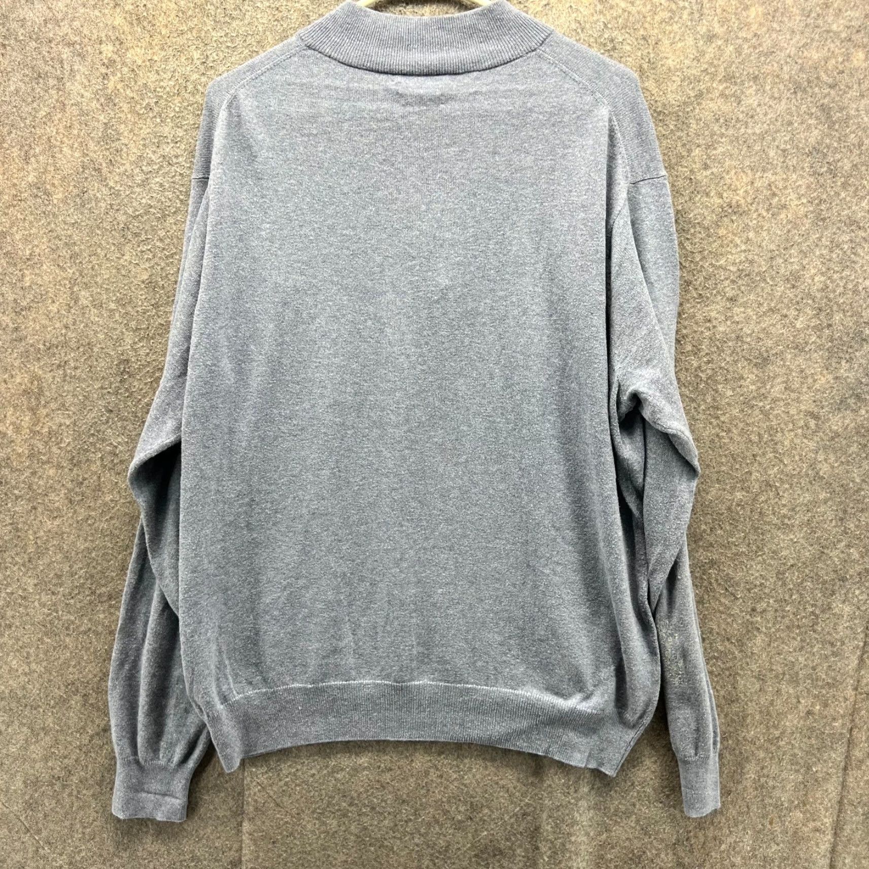 Peter Millar Peter Millar Pullover Mens Large Blue 1/4 Zip Cashmere Sweatshirt Augusta Golf Shirt Size US L / EU 52-54 / 3 - 4 Thumbnail