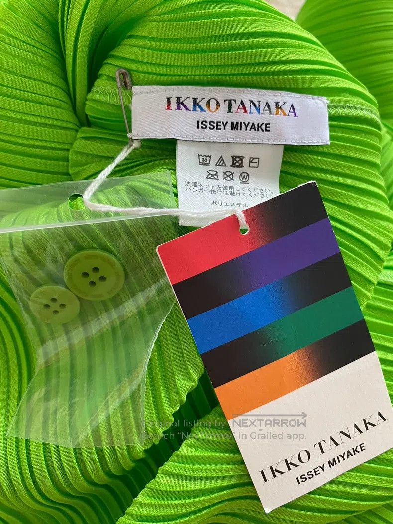 Issey Miyake Issey Miyake Green Dress Size S / US 4 / IT 40 - 7 Thumbnail