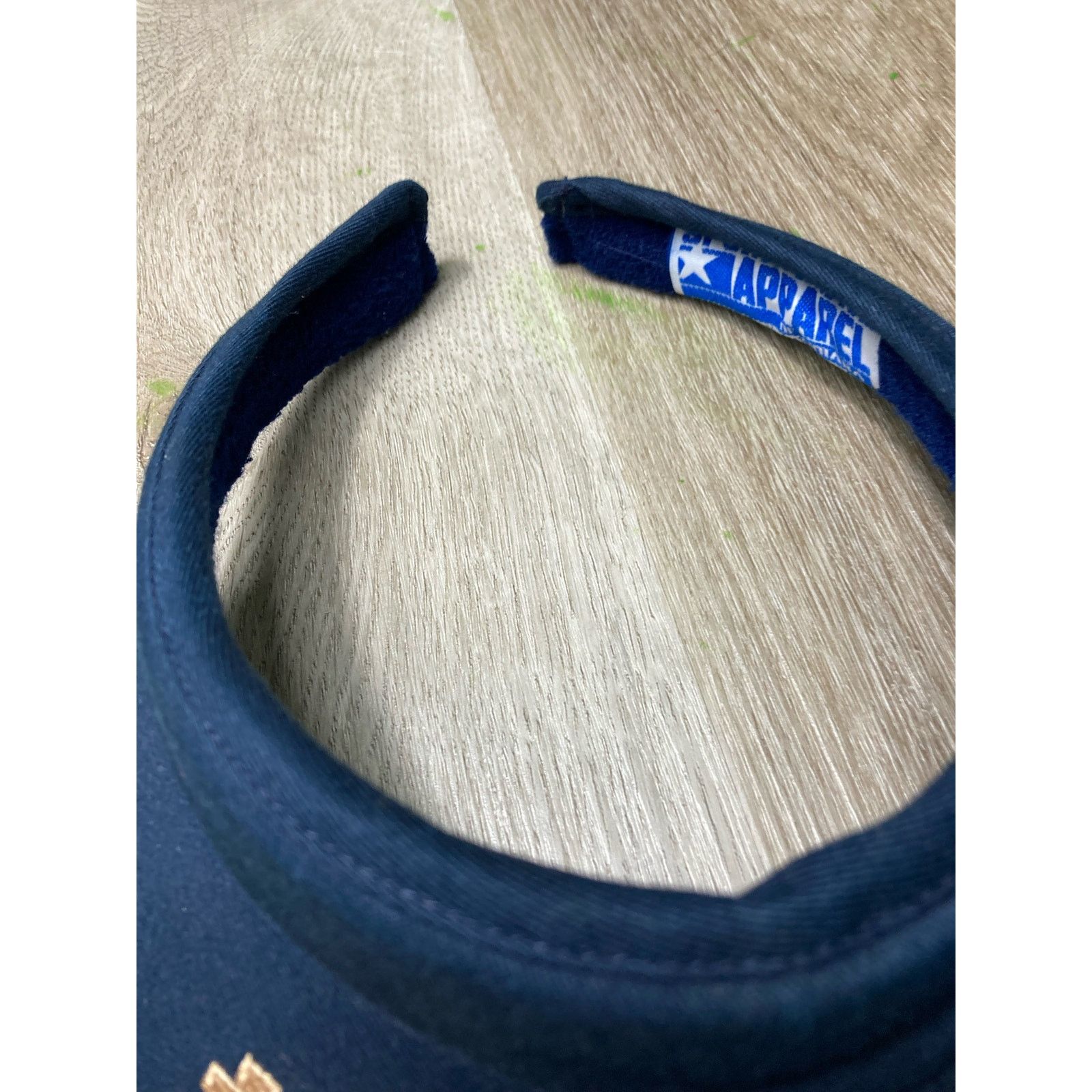 Other NCAA Vintage 90s Notre Dame Women's Visor Hat Fighting Irish Size ONE SIZE - 5 Thumbnail