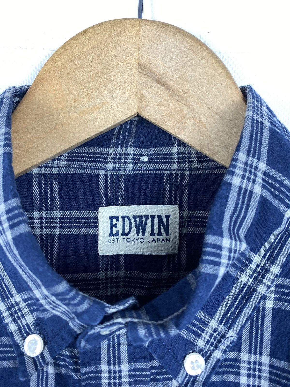 Edwin Edwin men’s Standart long sleeve checked button up shirt Size US M / EU 48-50 / 2 - 11 Thumbnail