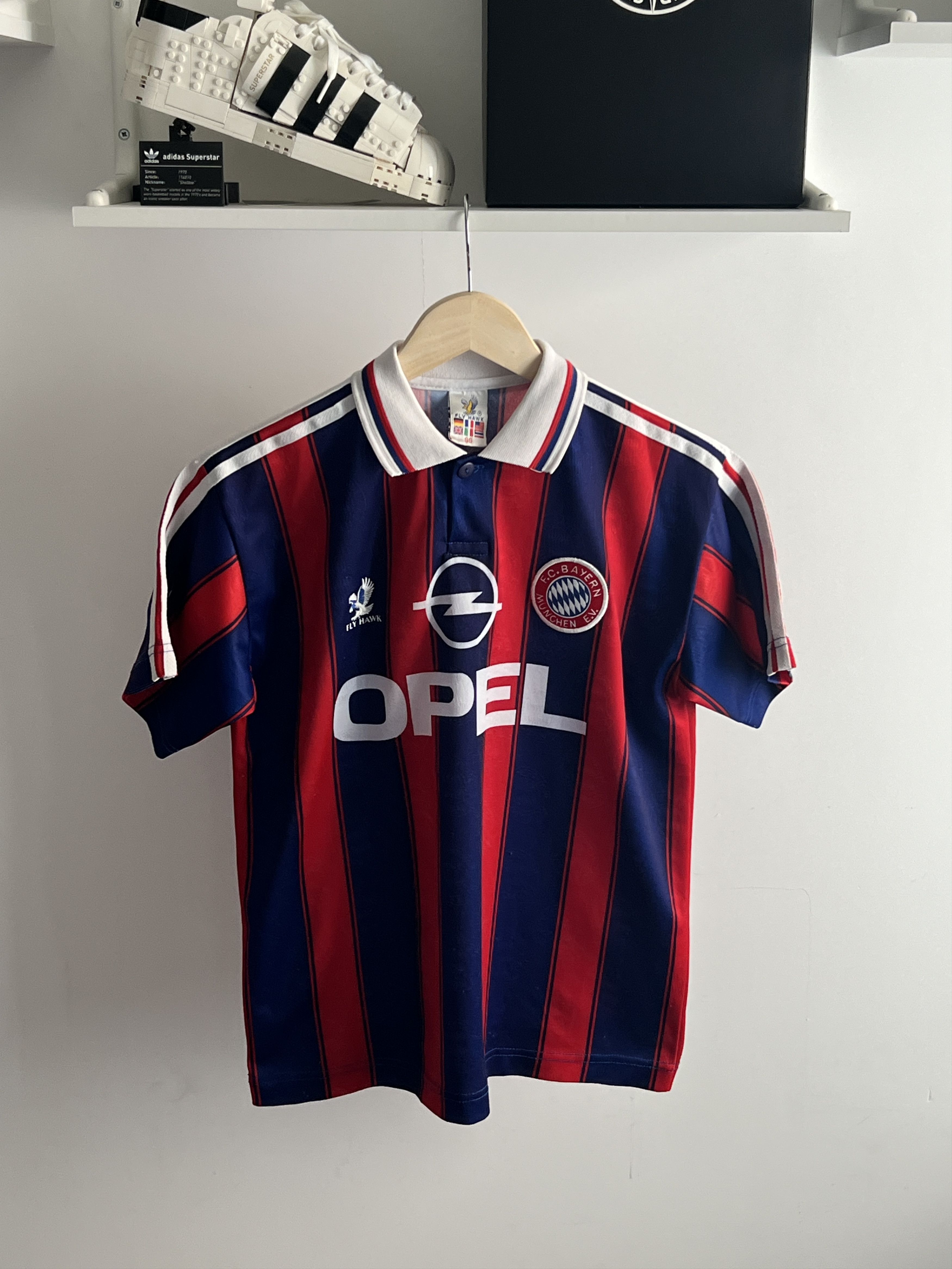 Vintage Soccer Jersey Bayern Munchen Opel 1997/98 Vintage Size US XS / EU 42 / 0 - 1 Thumbnail