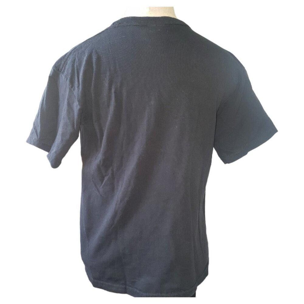 Designer CT1643 "SUPERALIFRAGILI STICEXPIALIDOCIOUS" Black Tee Kids M Size US XXS / EU 40 - 2 Thumbnail