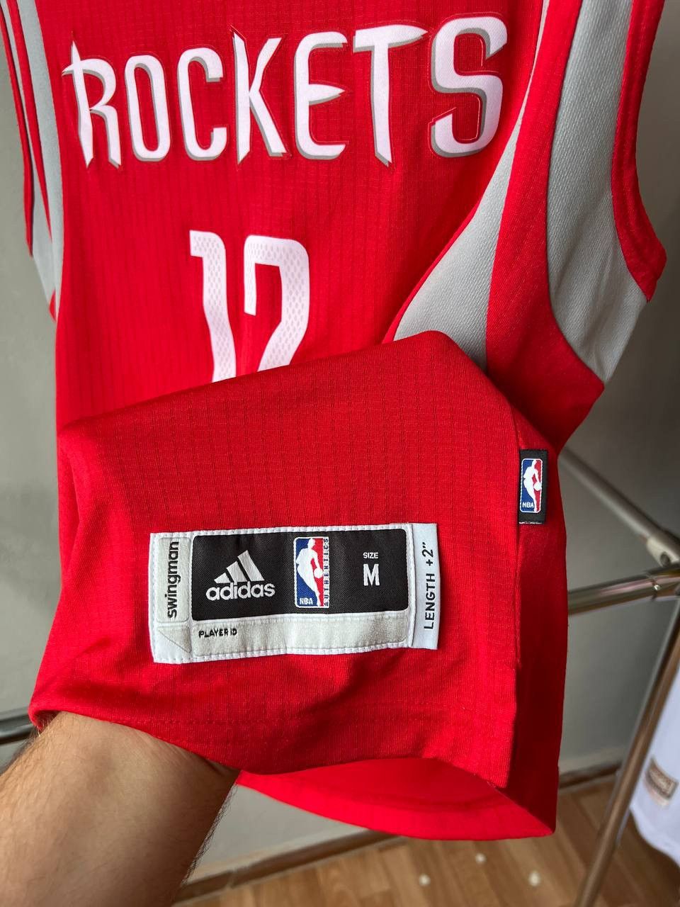 NBA 2014 HOUSTON ROCKETS #12 HOWARD BASKETBALL JERSEY ADIDAS M Size US M / EU 48-50 / 2 - 8 Thumbnail