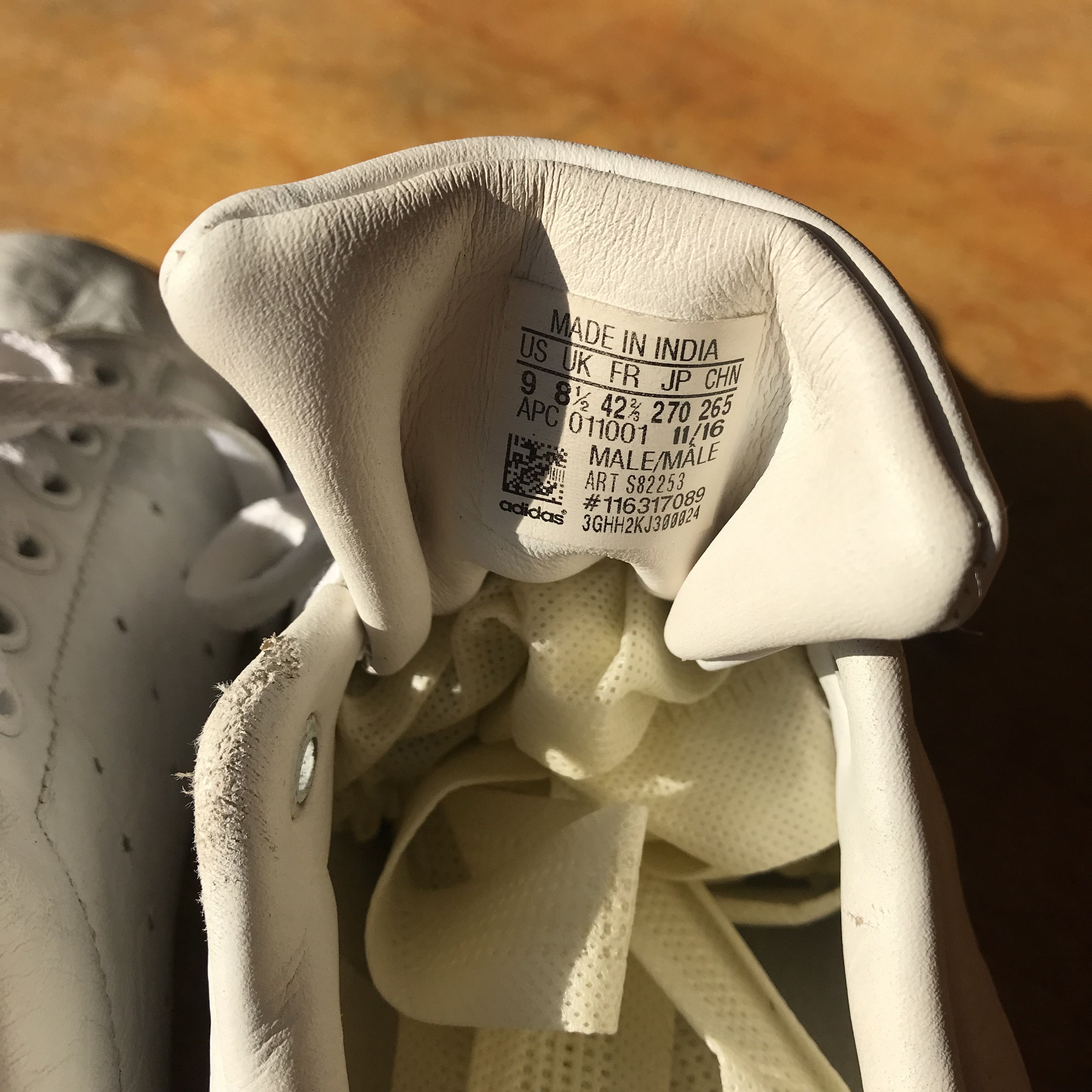 Adidas Adidas Originals Stan Smith Iconic White green heltab 42 2/3 Size US 9.5 / EU 42-43 - 9 Thumbnail