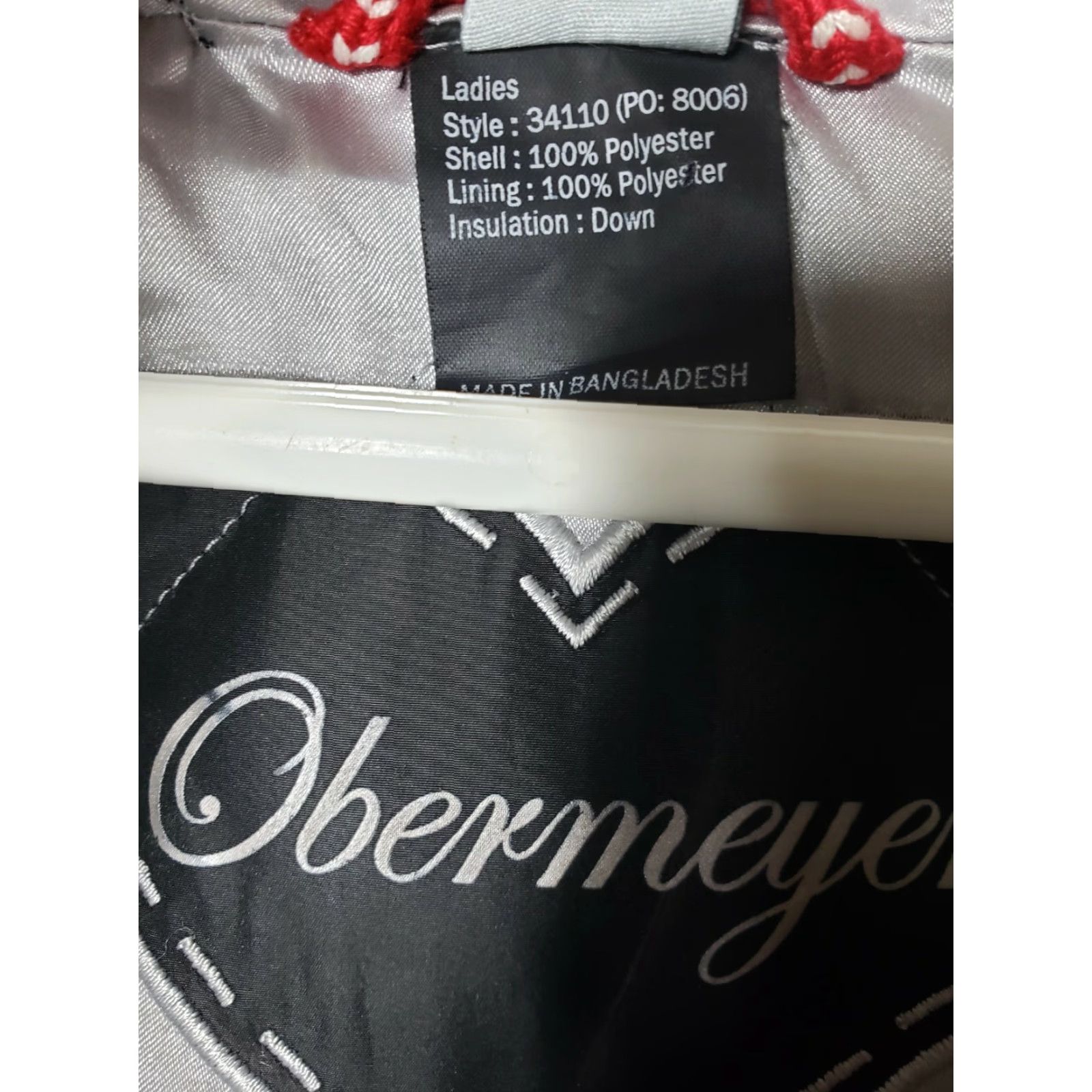 Obermeyer VINTAGE Obermeyer Mid Length Down Quilted Coat-Size XL Womens Coat Quilted Hooded Insulated Black Size XL / US 12-14 / IT 48-50 - 6 Thumbnail