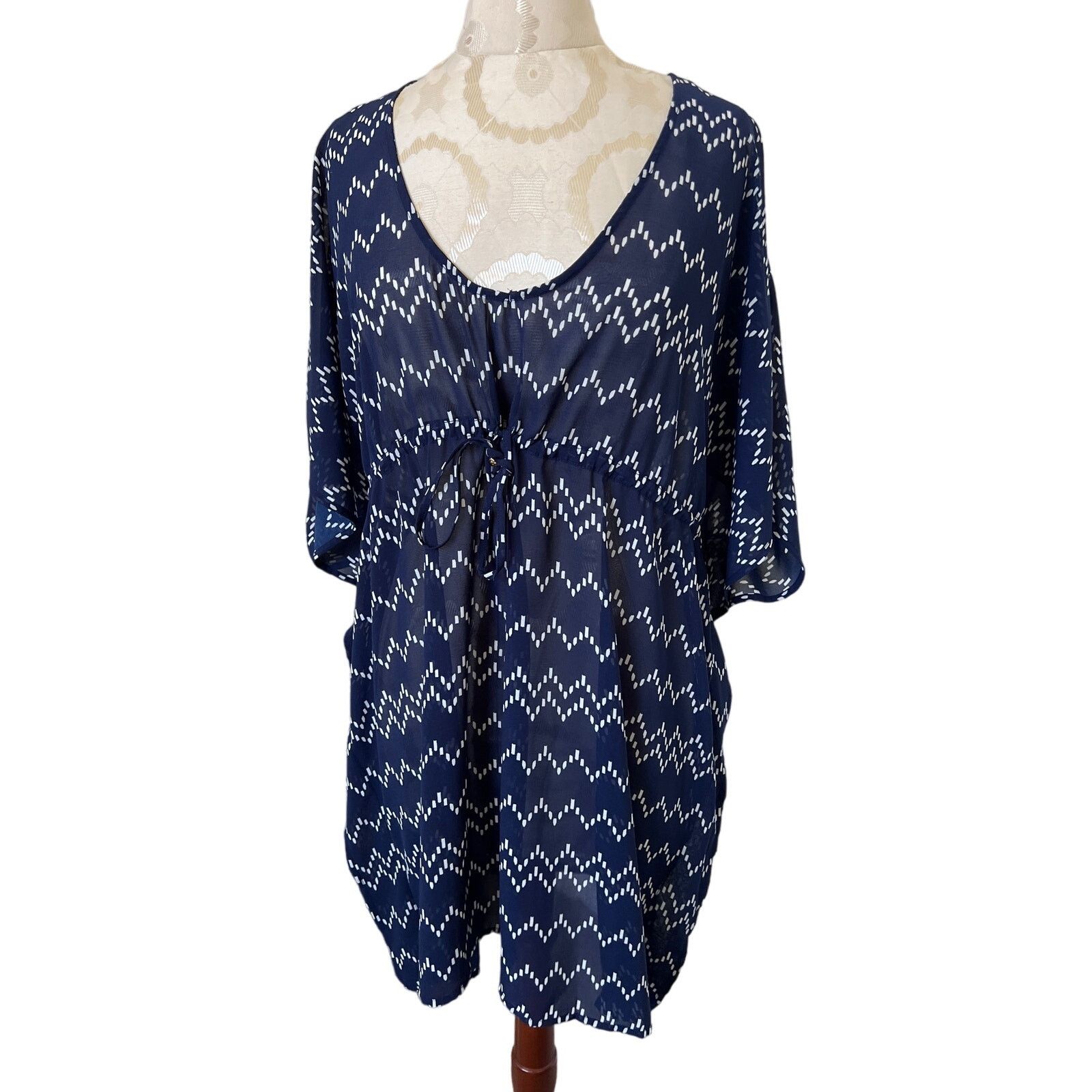 Merona Merona Drawstring Waist Swim Cover Up Large Size ONE SIZE - 1 Thumbnail