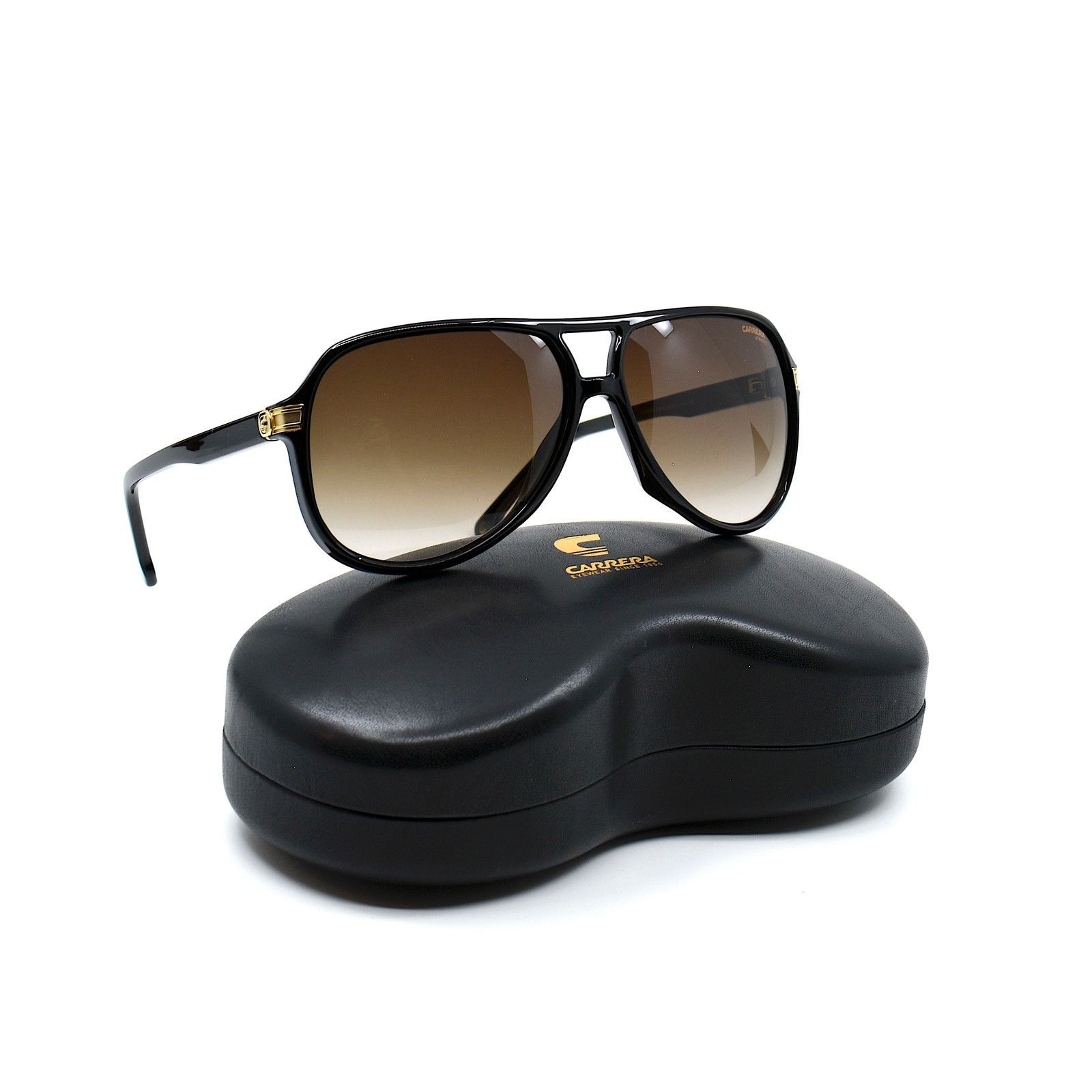 Carrera NEW CARRERA 1045/S BLACK BROWN GRADIENT AUTHENTIC SUNGLASSES Size ONE SIZE - 4 Thumbnail