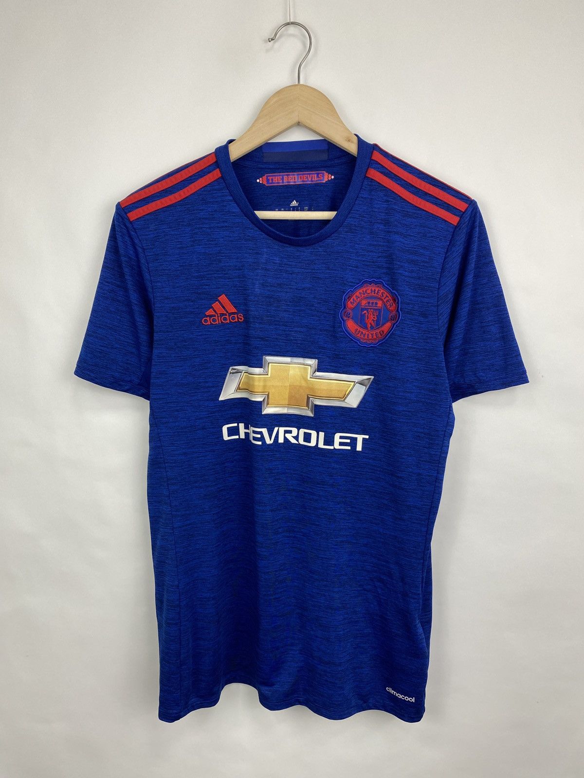 Adidas Y2K Adidas Manchester United Soccer Jersey Rare Retro Hype Size US S / EU 44-46 / 1 - 3 Thumbnail