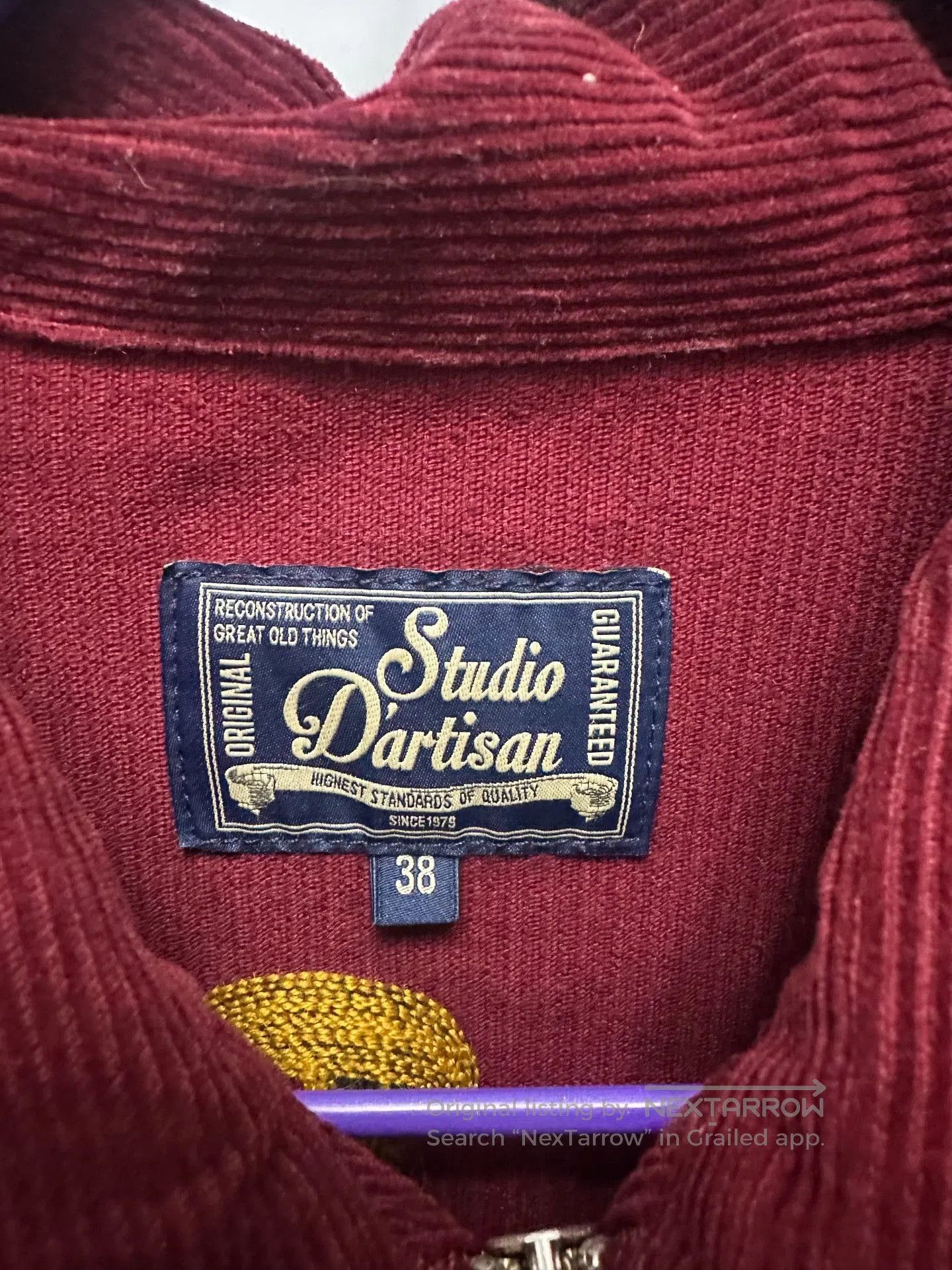 Studio D'Artisan Studio D'artisan Car Club Embroidered Jacket. Size US M / EU 48-50 / 2 - 3 Thumbnail