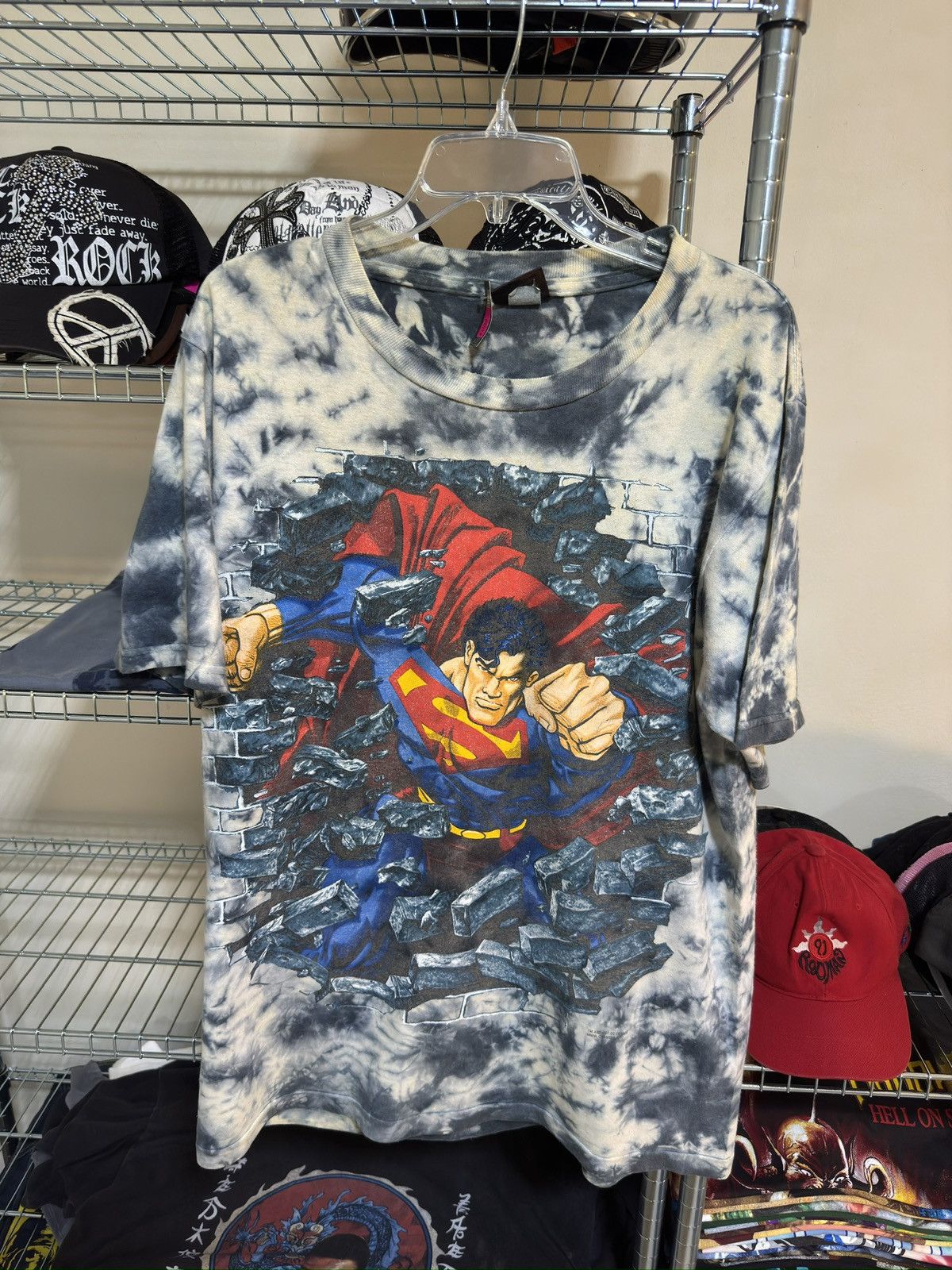 DC Comics Vintage Superman dc comic 1997 t shirt Size US M / EU 48-50 / 2 - 2 Thumbnail