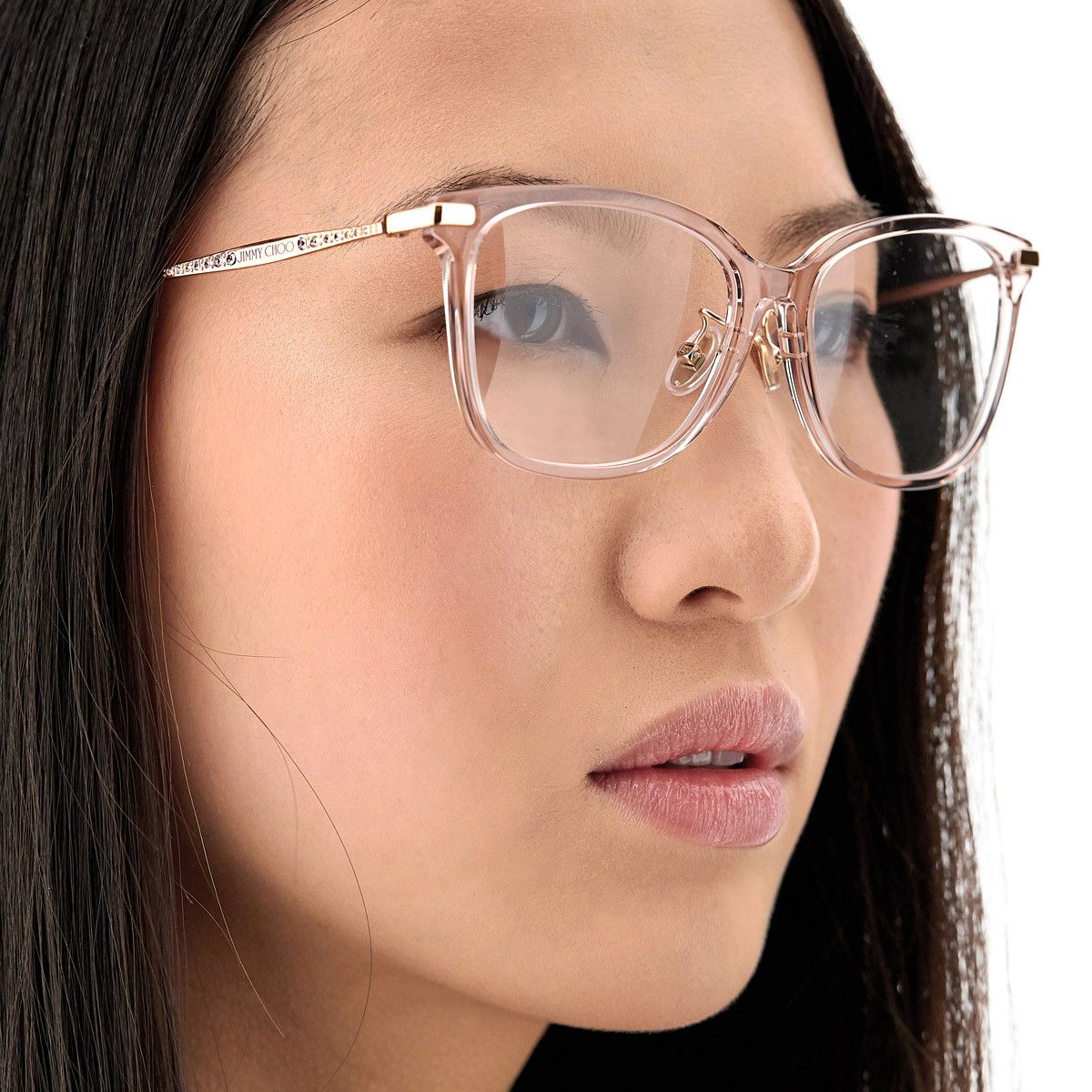 Jimmy Choo Jimmy Choo JC307/F 006J 00 Eyeglasses 54mm Size ONE SIZE - 3 Thumbnail