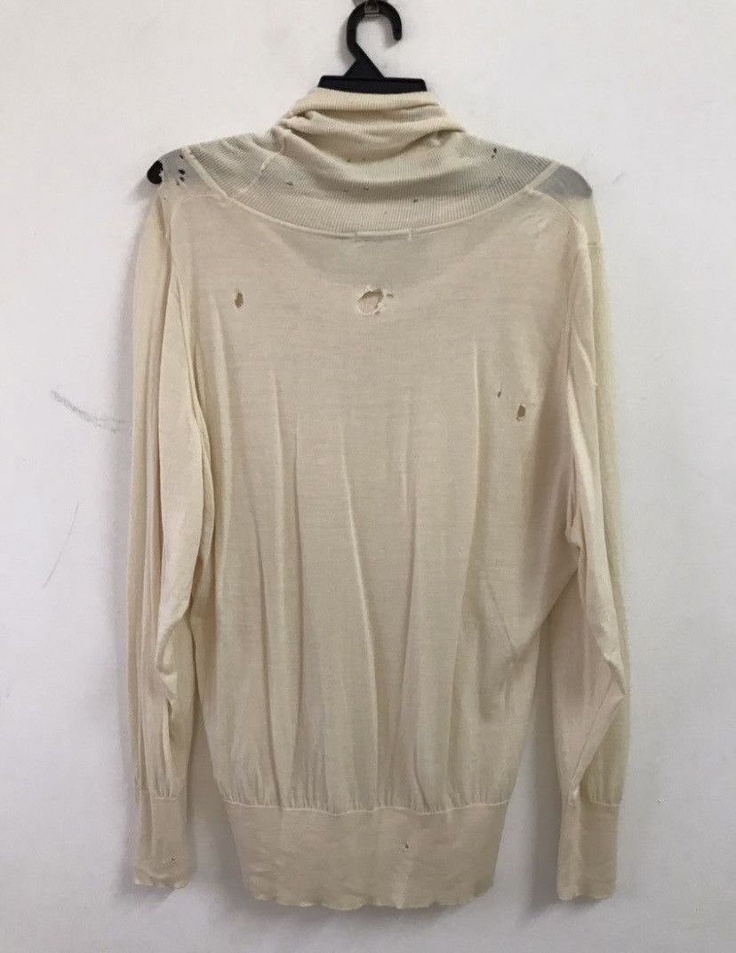 Issey Miyake Issey Miyake Sweater Soft Wool Knit Distressed Size US M / EU 48-50 / 2 - 6 Thumbnail