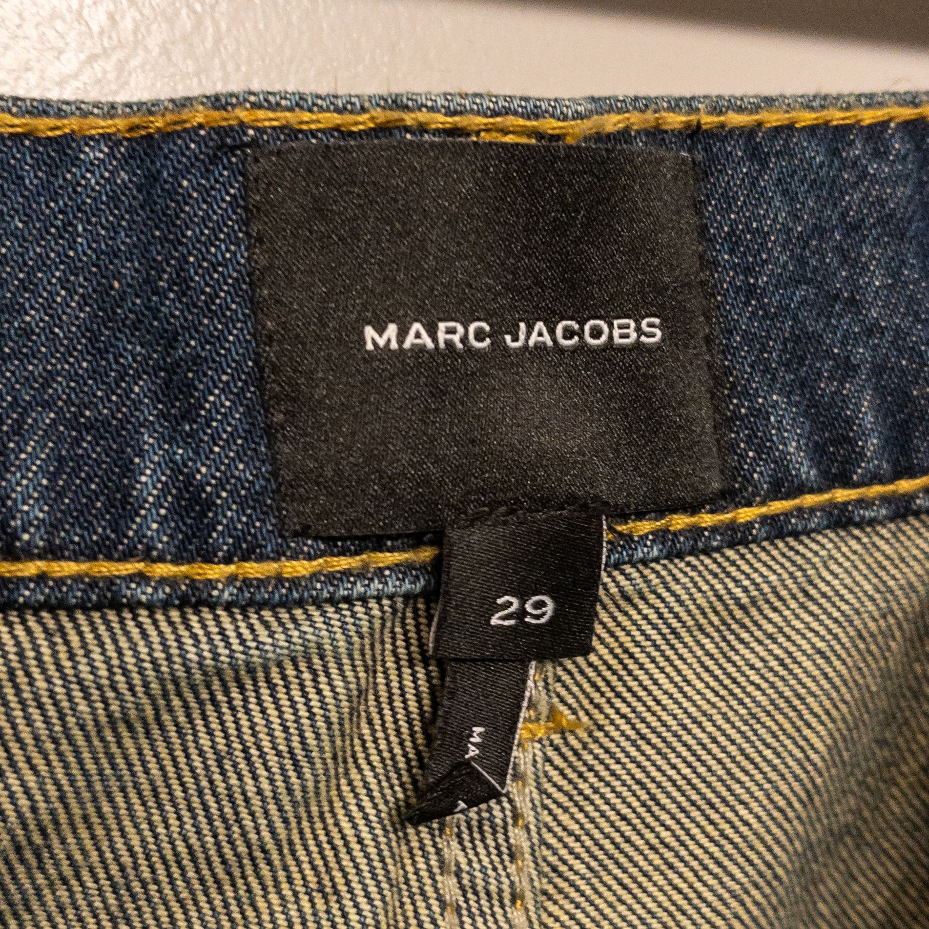 Marc Jacobs NWT Marc Jacobs Dark-Wash Cargo Jeans Size US 29 - 6 Thumbnail