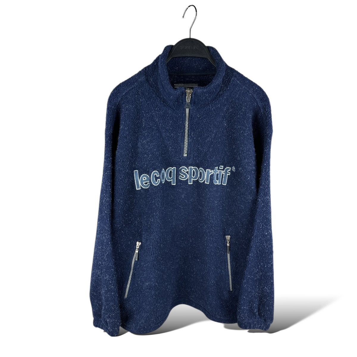 Le Coq Sportif Vintage Y2K Le Coq Sportif Embroidered Logo Fleece Pullover Size US M / EU 48-50 / 2 - 1 Thumbnail