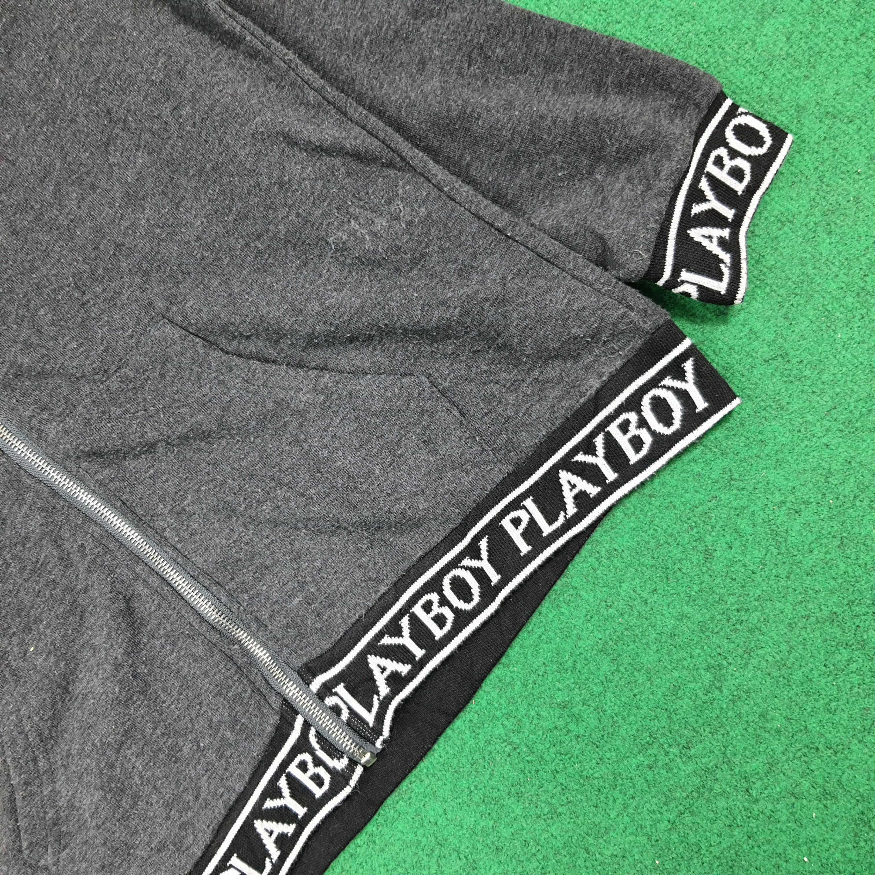 Playboy Vintage Playboy Bunny Hooded Full Zipper C281N17 Size US S / EU 44-46 / 1 - 3 Thumbnail