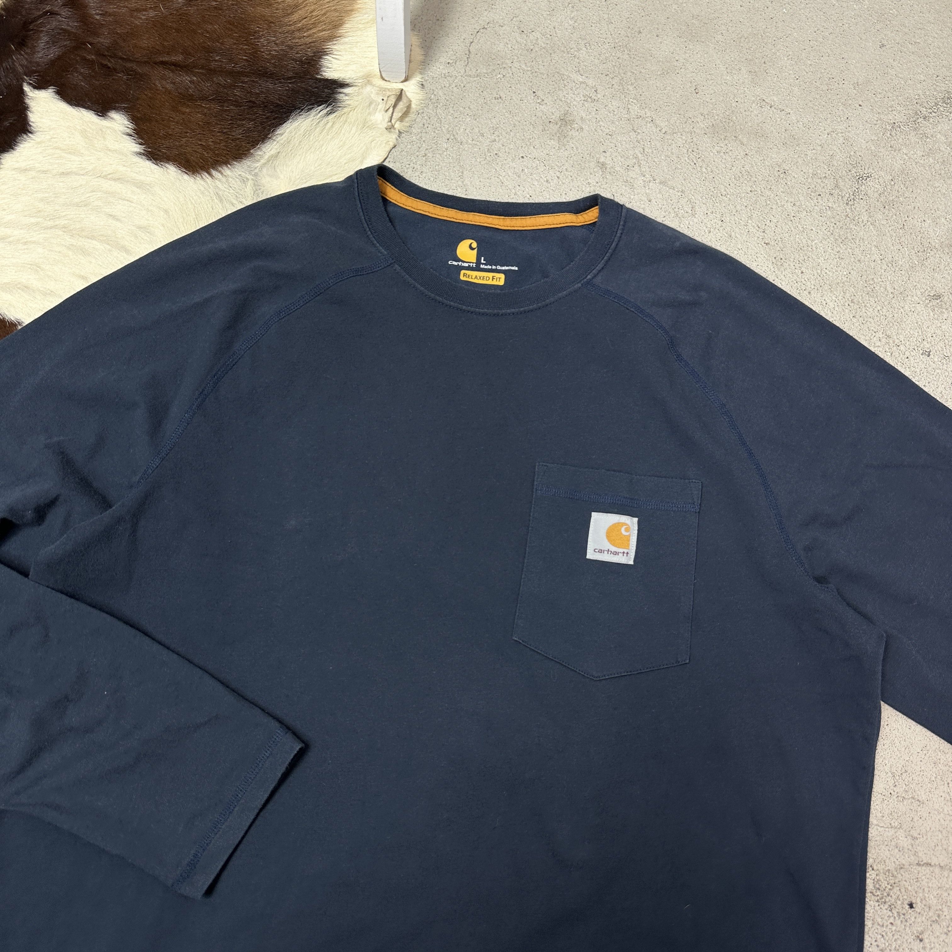 Carhartt Vintage Streetwear Sporty Skater Carhartt Longsleeve Y2K Size US L / EU 52-54 / 3 - 4 Thumbnail