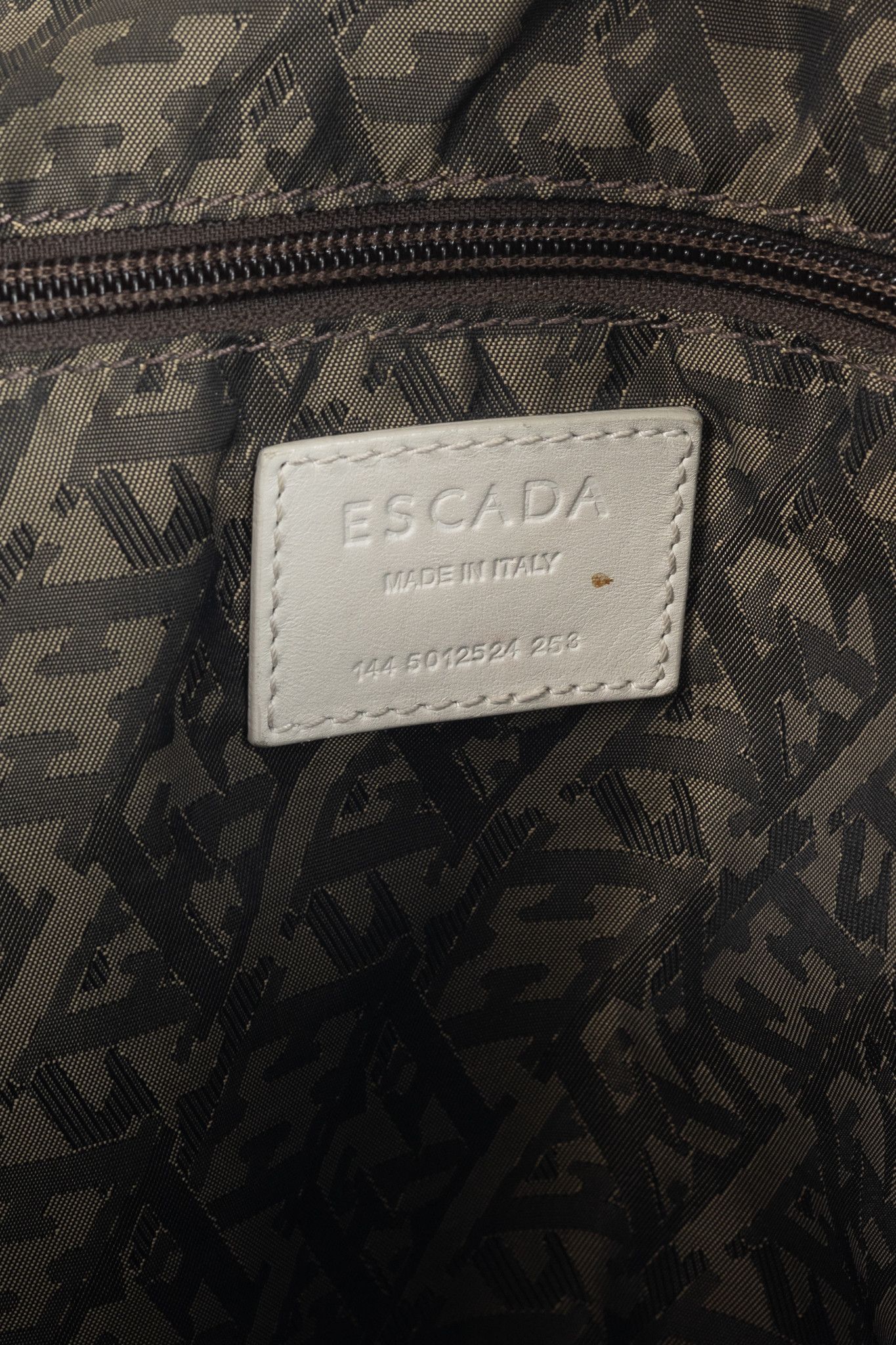 Escada Escada SS/14 Brown Woven-Leather Hobo Size ONE SIZE - 13 Thumbnail