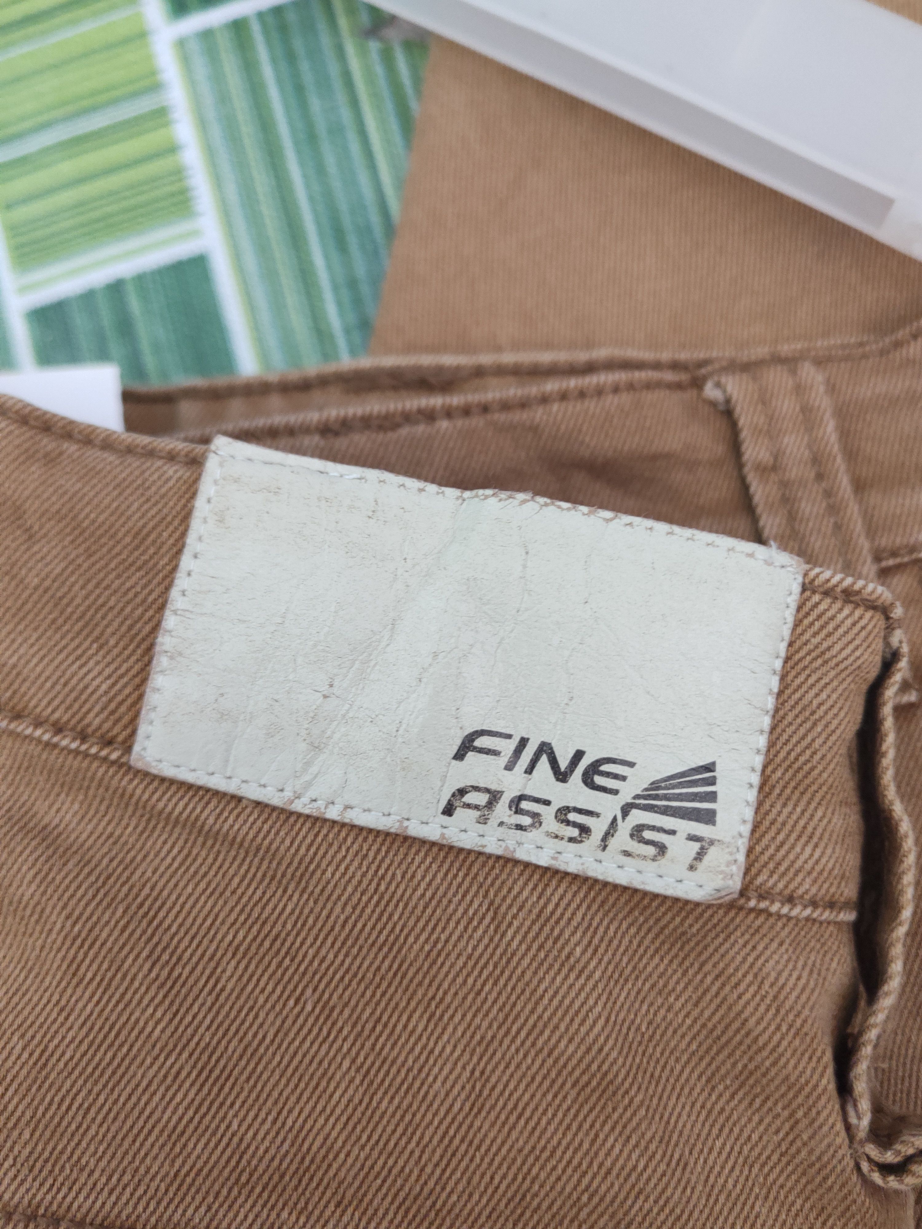 Japanese Brand DL Fine Assist Brown Multipocket Cargo Pants #46-322 Size US 34 / EU 50 - 12 Thumbnail
