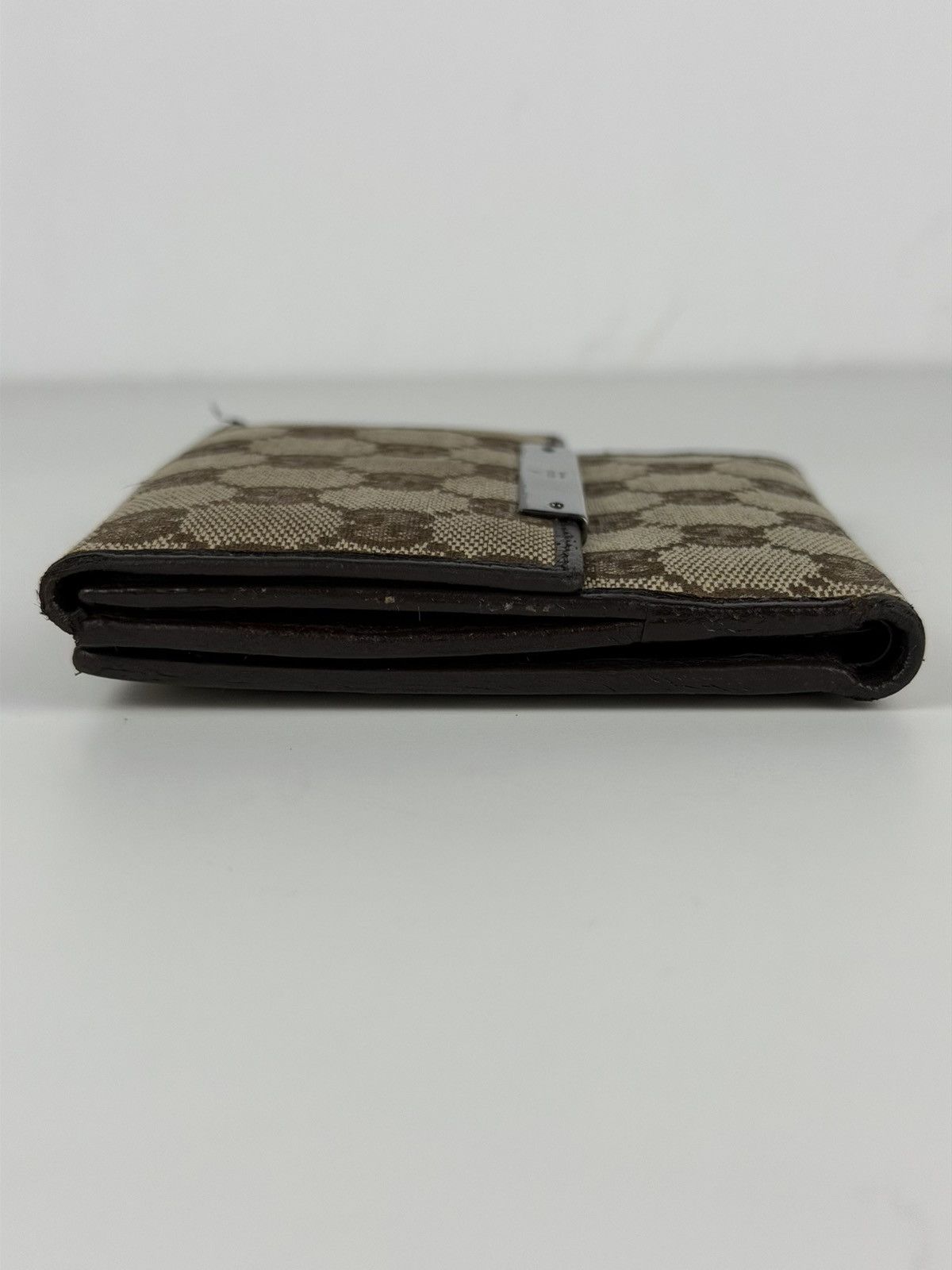 Gucci Gucci GG monogram canvas trifold wallet Size ONE SIZE - 10 Thumbnail