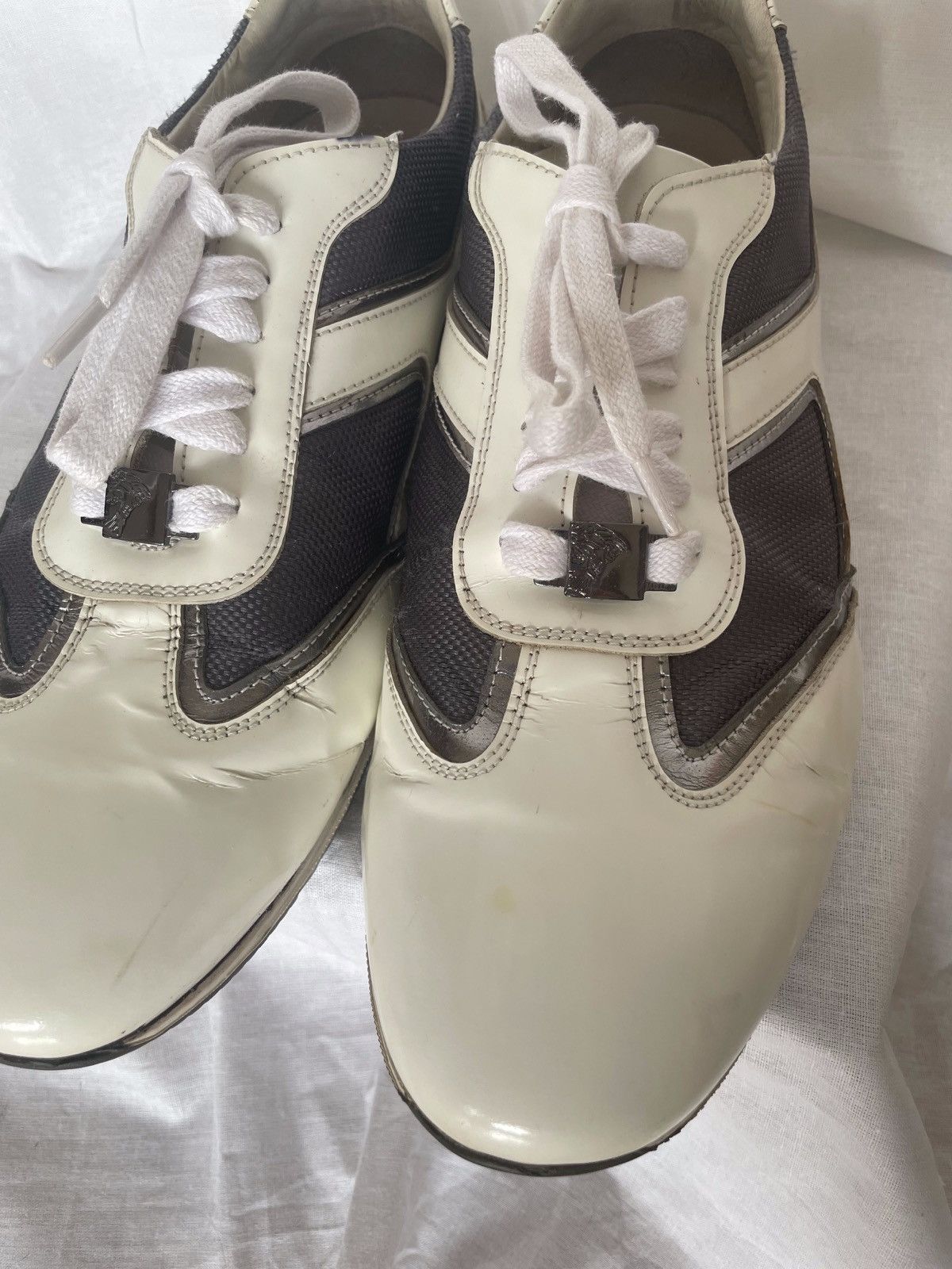 Versace Versace patent leather sneakers Size US 9 / EU 42 - 3 Thumbnail