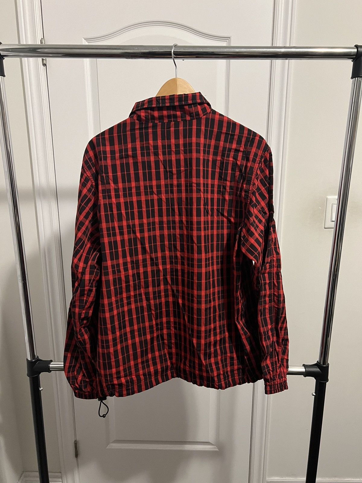 ジャケット・アウター Supreme 18AW Nylon Plaid Pullover Supreme Nylon Plaid Pullover (FW18) - $168