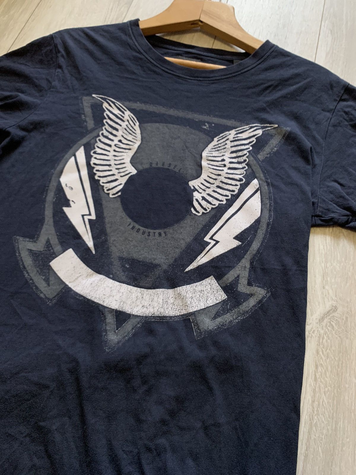 Diesel DIESEL industry t-shirt, "T-CLAR' y2k Size US M / EU 48-50 / 2 - 3 Thumbnail