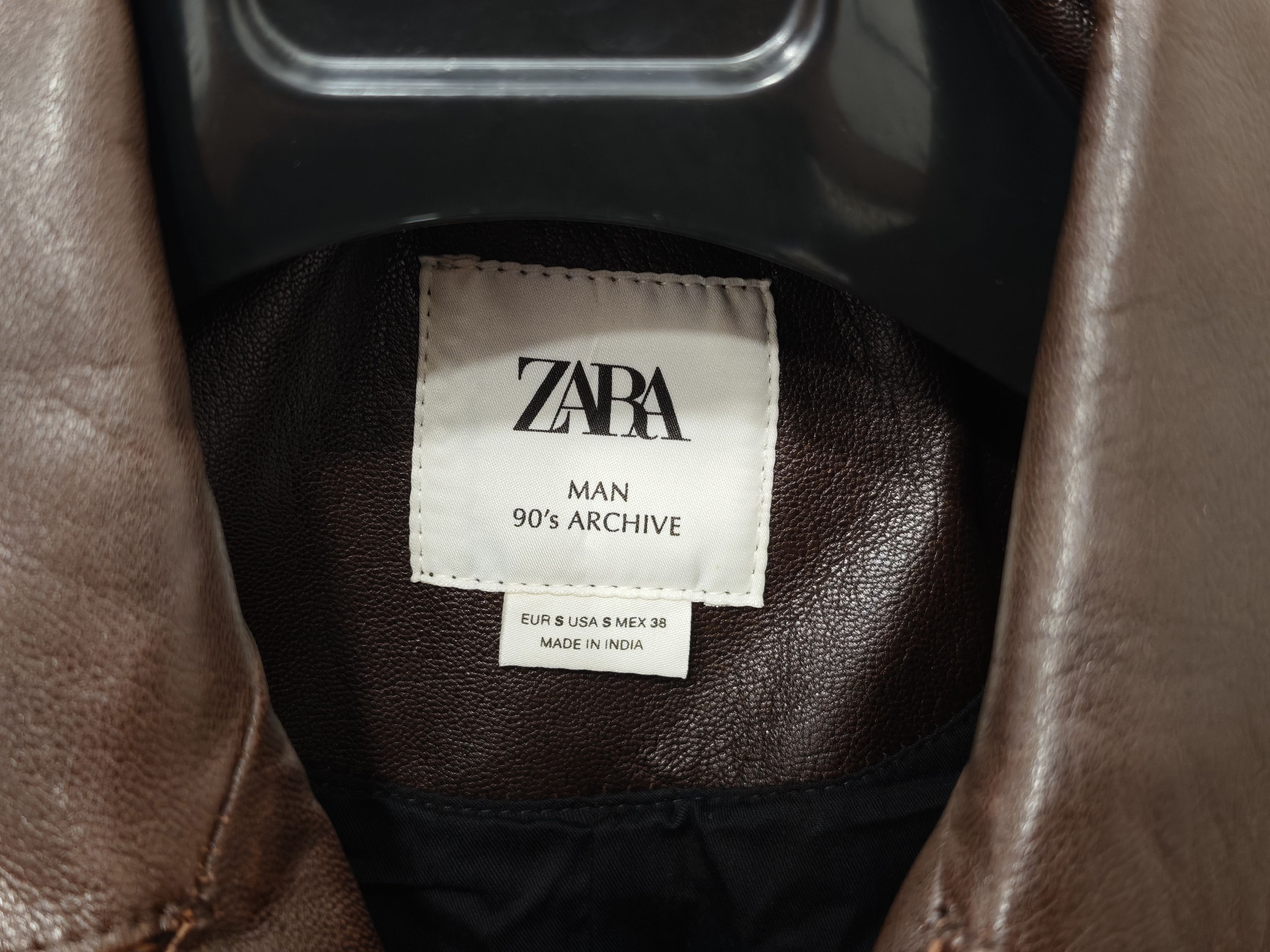 Zara ZARA - Goat Leather Jacket - Size S Size US S / EU 44-46 / 1 - 3 Thumbnail
