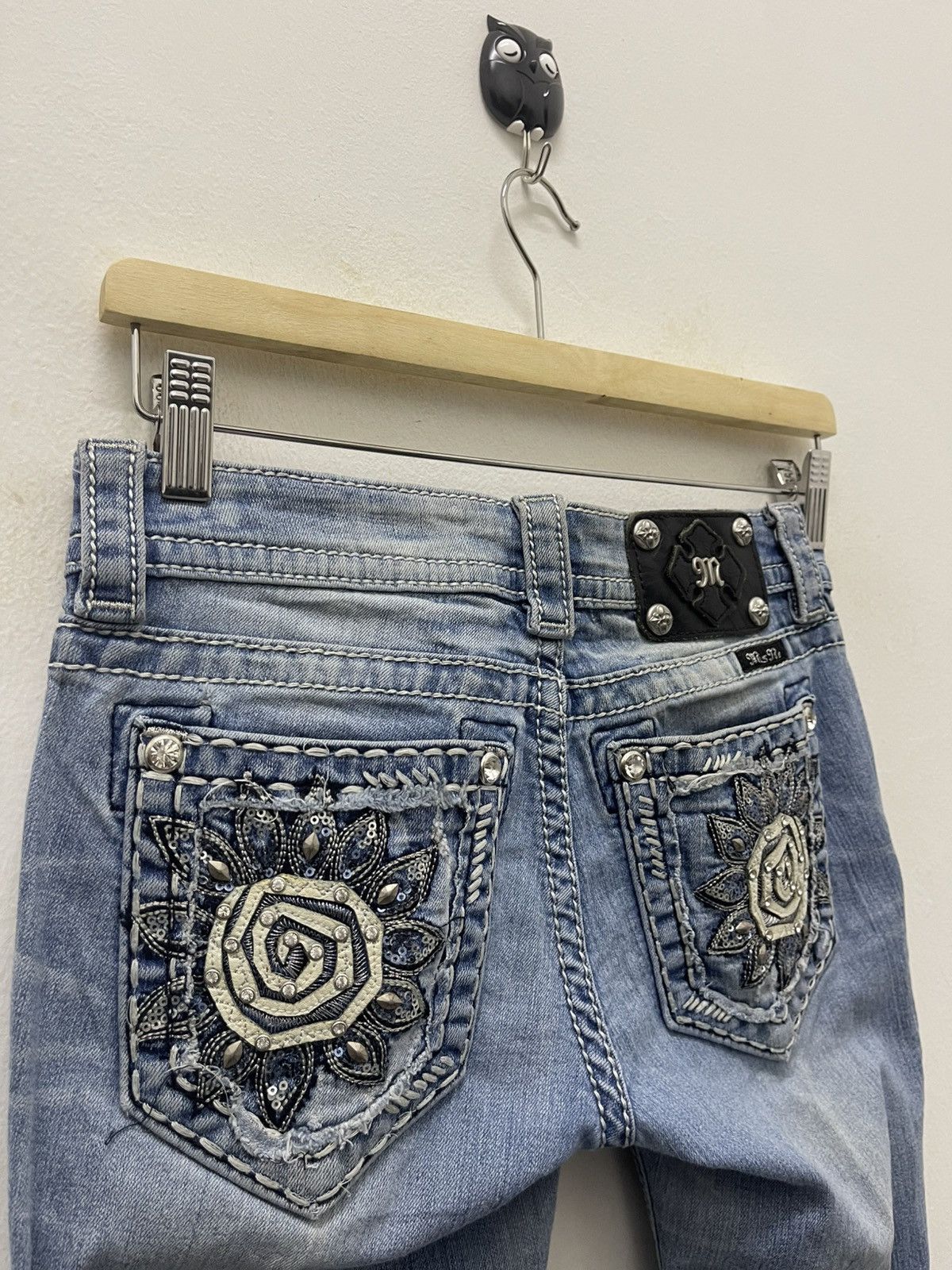 Miss Me Rare Vintage MISS ME Cuffed Capri Size 26" / US 2 / IT 38 - 3 Thumbnail