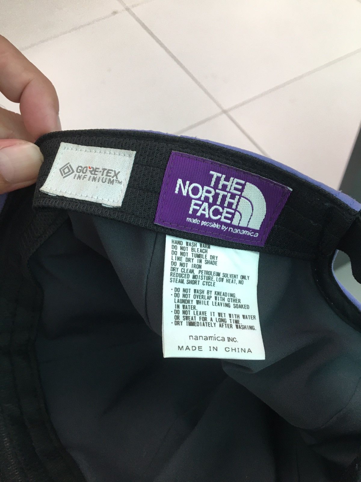 Goretex × Nanamica × The North Face THE NORTH FACE PURPLE LABEL 65/35 GORE-TEX INFINIUM™ Cap Size ONE SIZE - 6 Thumbnail