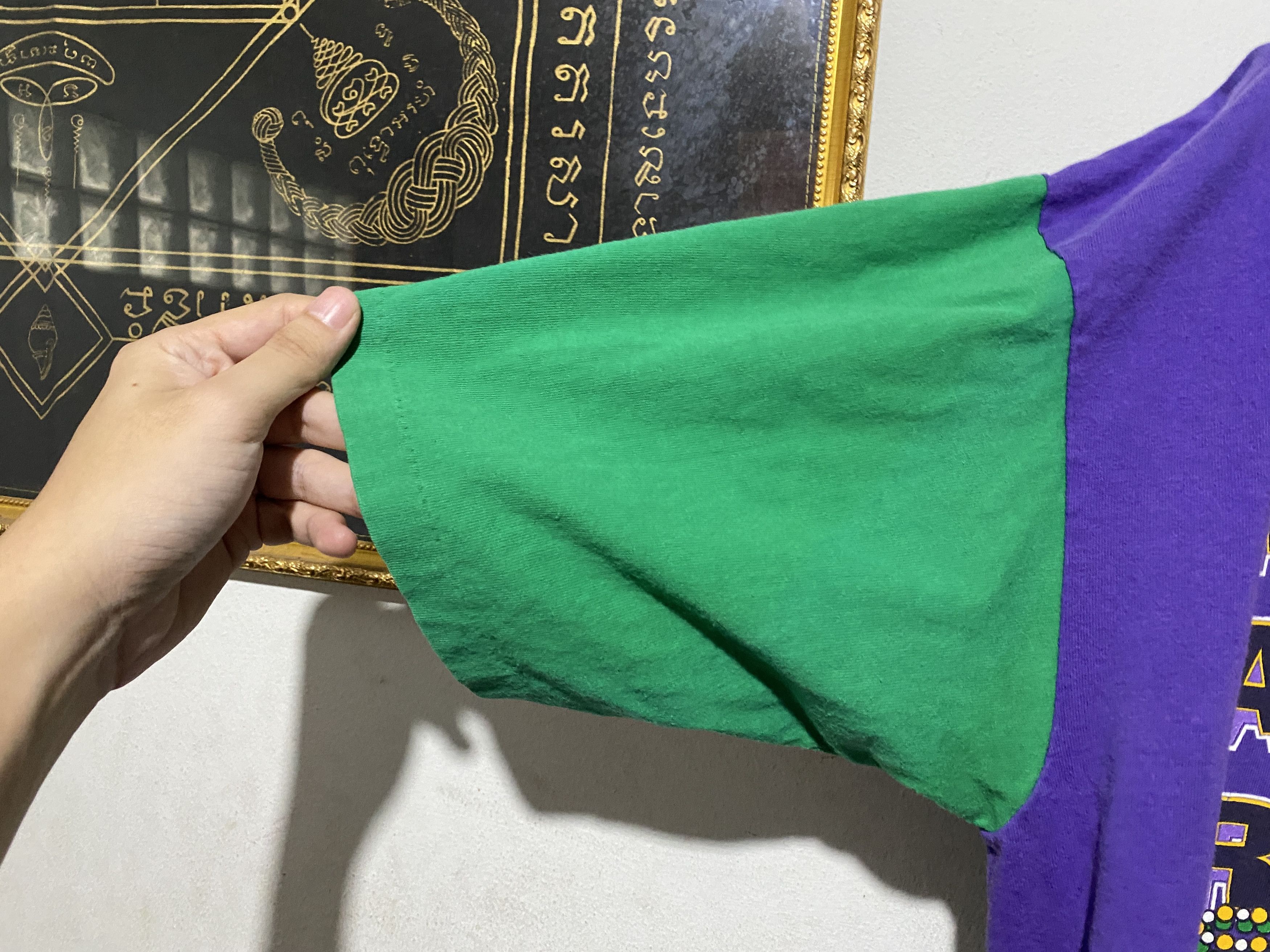 Vintage Vintage 90s Mardi Gras Shirt Size US XL / EU 56 / 4 - 3 Thumbnail