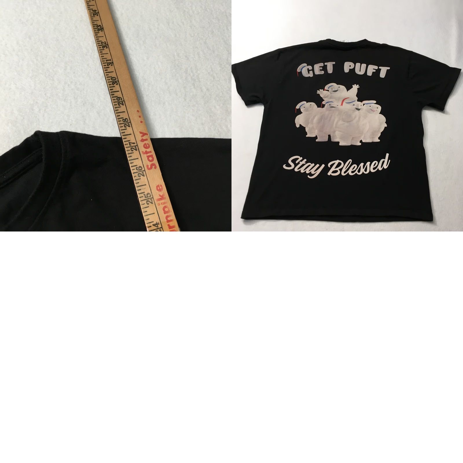 Vintage VINTAGE Ghostbusters Men's Oversized Heavyweight T Shirt Black Large Size US L / EU 52-54 / 3 - 8 Thumbnail