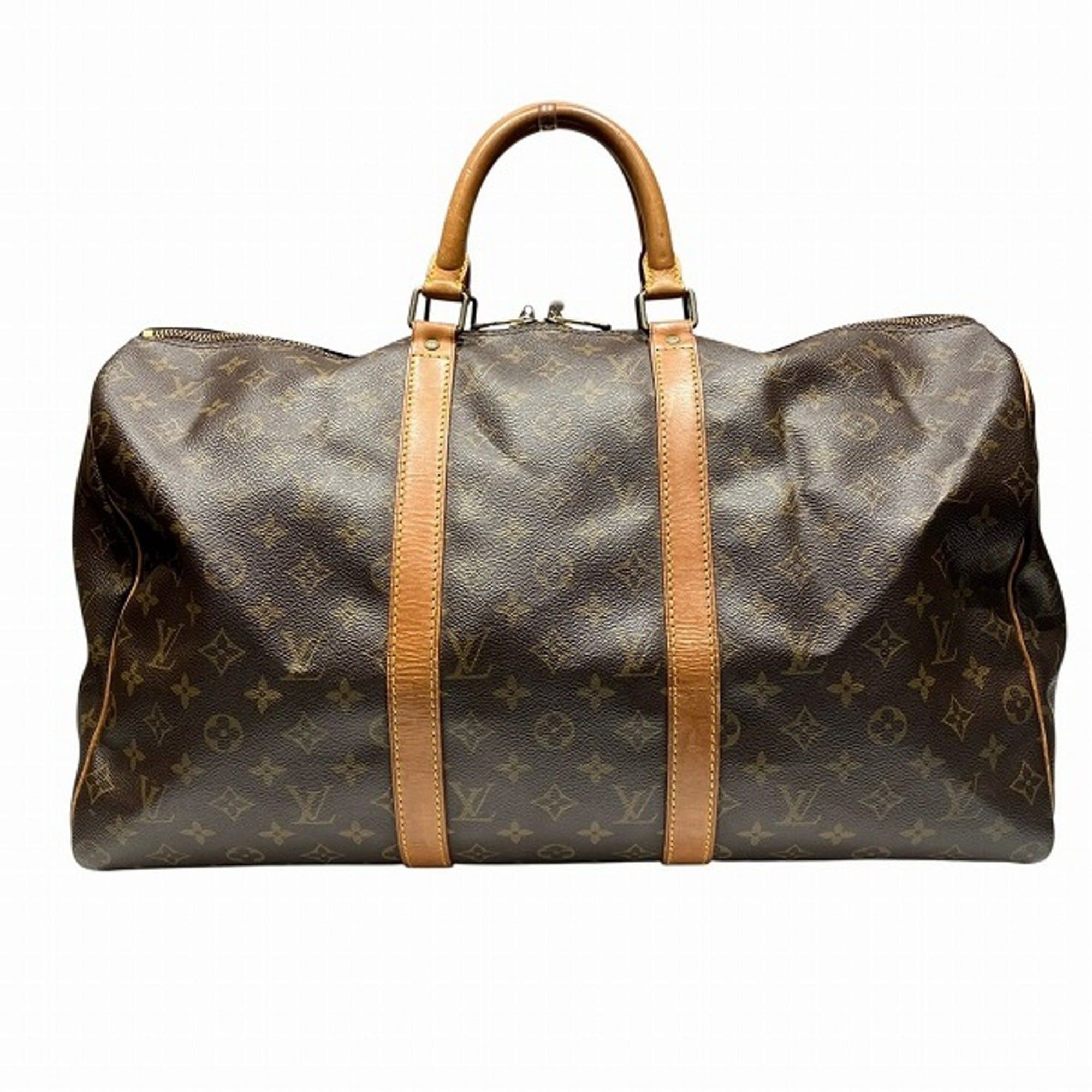 Louis Vuitton Louis Vuitton Monogram Keepall 50 M41426 Handbag Boston Bag for Men and Women Size ONE SIZE - 1 Thumbnail