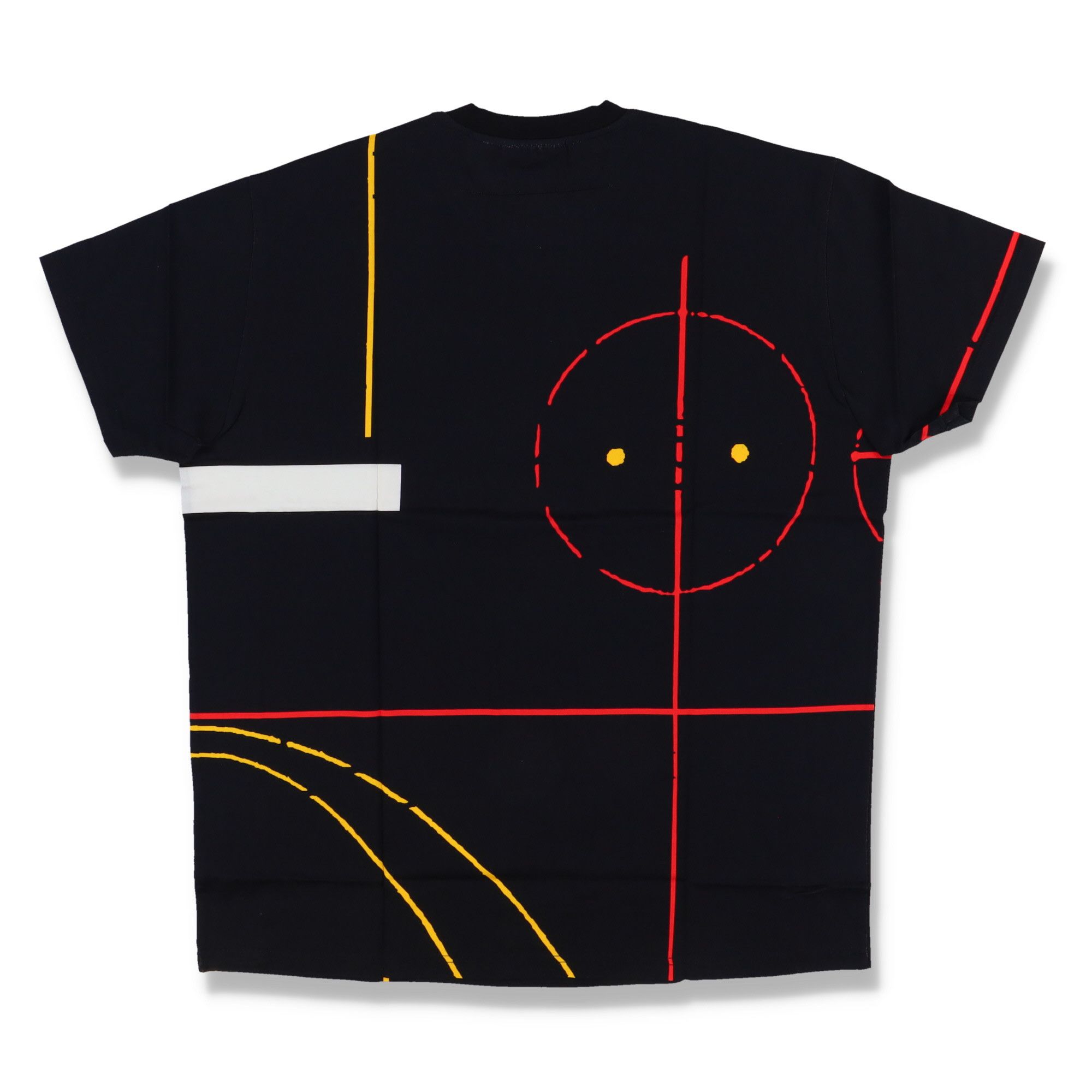 Givenchy Black Basketball Pitch Oversized T-Shirt Size US L / EU 52-54 / 3 - 6 Thumbnail