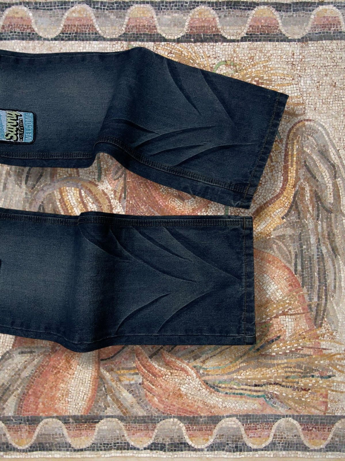 Hysteric Glamour Vintage 90s Japan Designer Sunny Smith Patchwork Fancy Denim Size US 30 / EU 46 - 5 Thumbnail