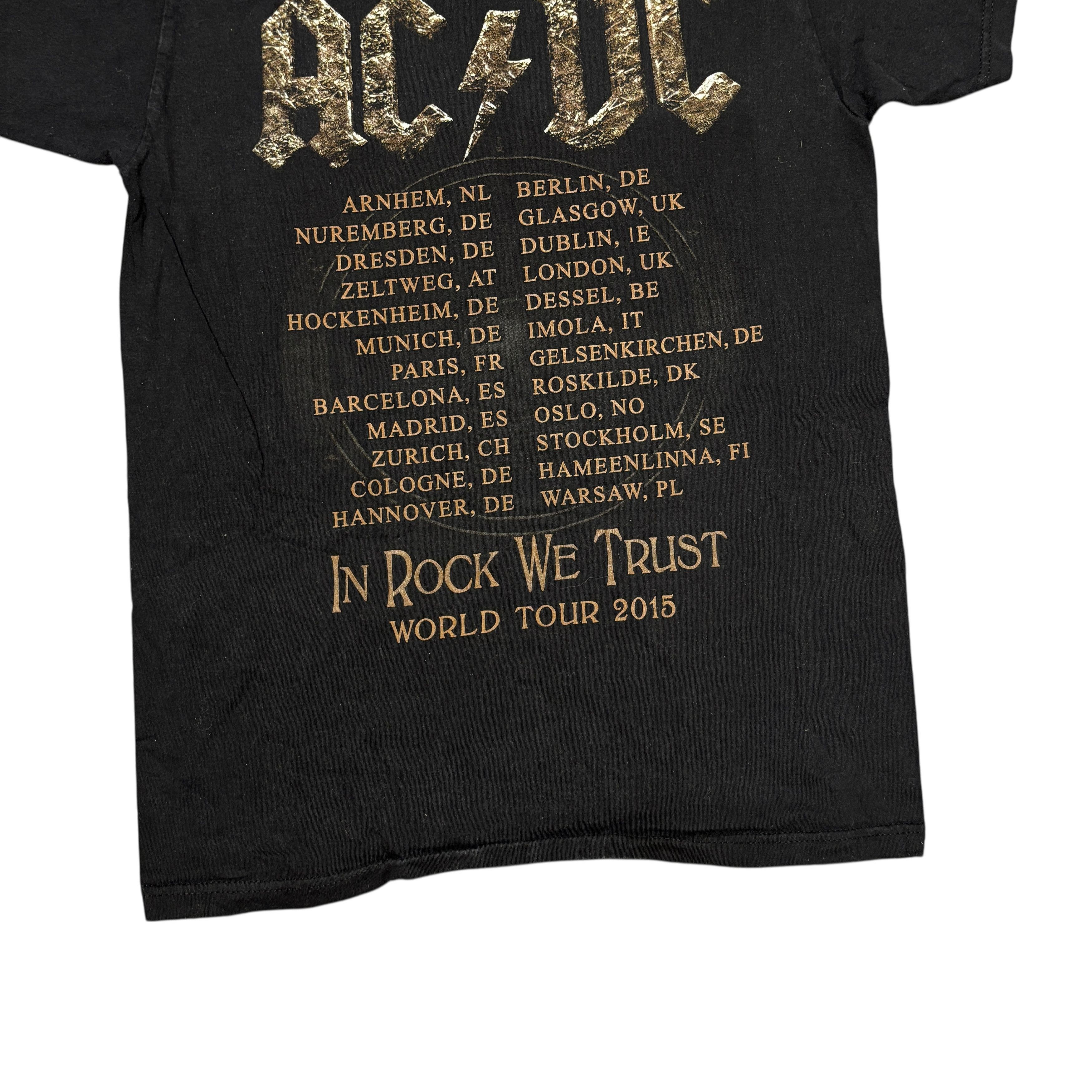 Band Tees Acdc Shirt Black Small Rock Band Tee Size US S / EU 44-46 / 1 - 9 Thumbnail