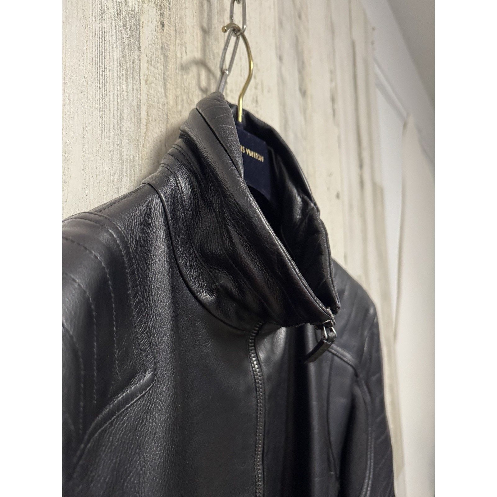 Bally Bally Single Ride Bike Leather Jacket Size M $2400 Size US M / EU 48-50 / 2 - 13 Thumbnail