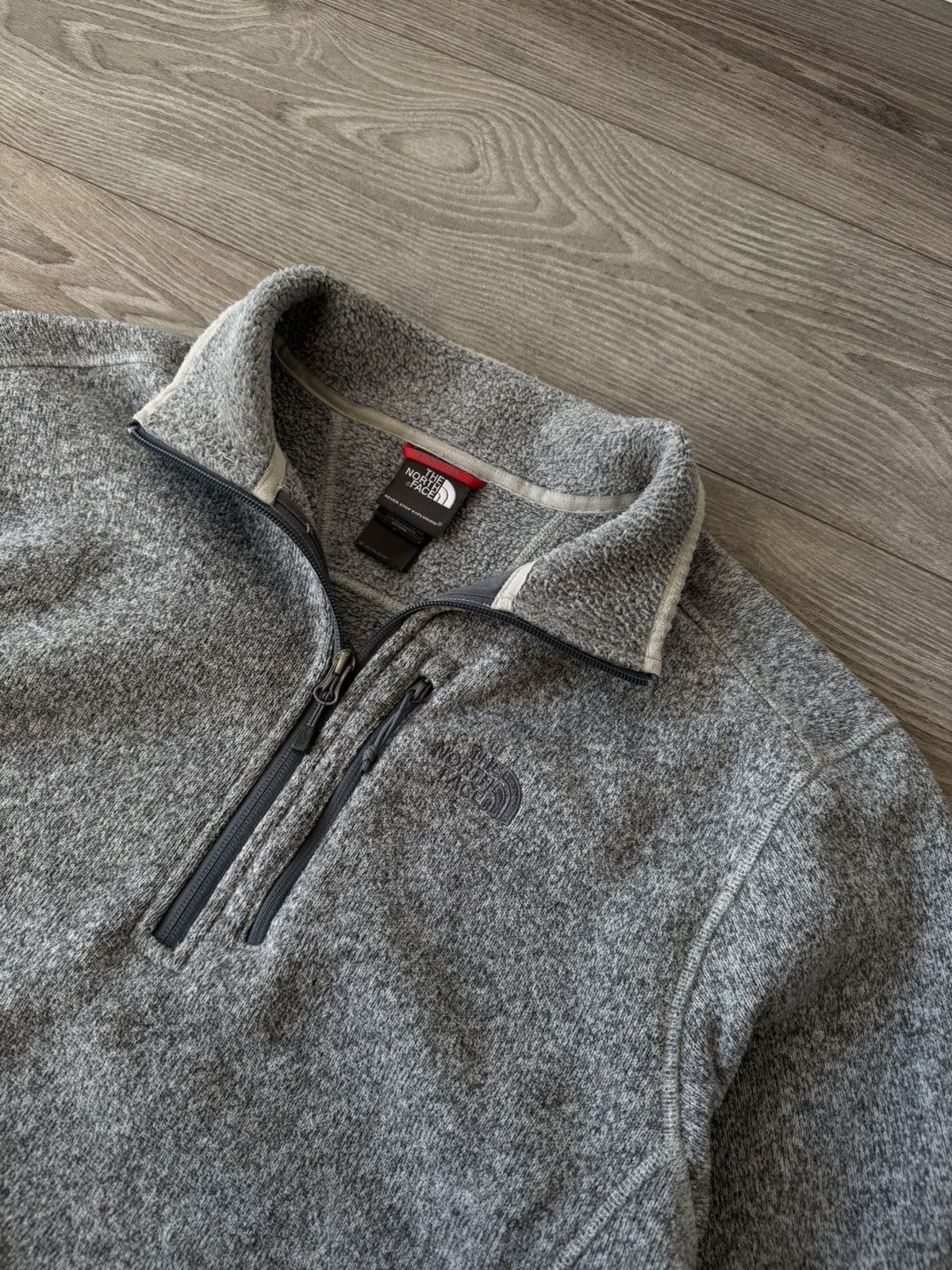 The North Face The North Face Mens 1/3 Zip Polar Sweater Size US M / EU 48-50 / 2 - 2 Thumbnail