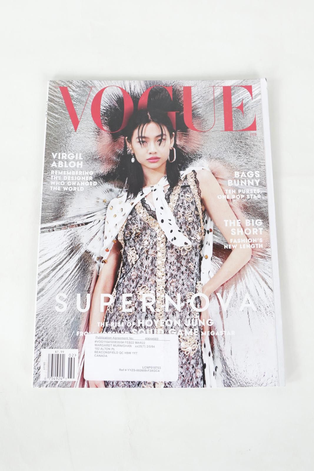 Vogue 2022' Vogue HoYeon Jung Magazine Size ONE SIZE - 1 Thumbnail