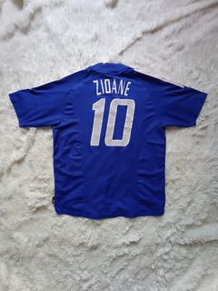 Adidas France Jersey 10 Zinedine Zidane world cup 98 1998 blue