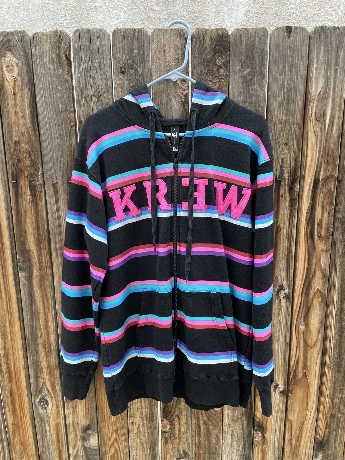 image of Krew Tk Jacket in Black, Men's (Size Large)