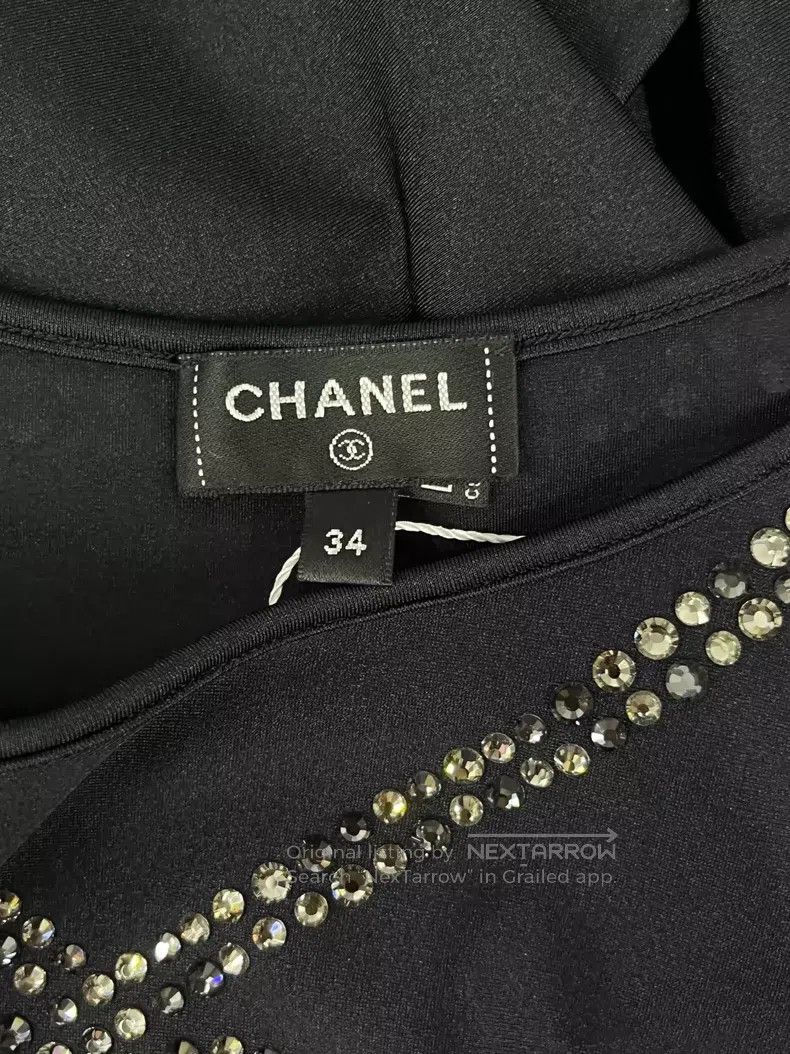 Chanel Chanel Hot Diamond Love Black Undershirt Size XXS / US 00 / IT 34 - 4 Thumbnail