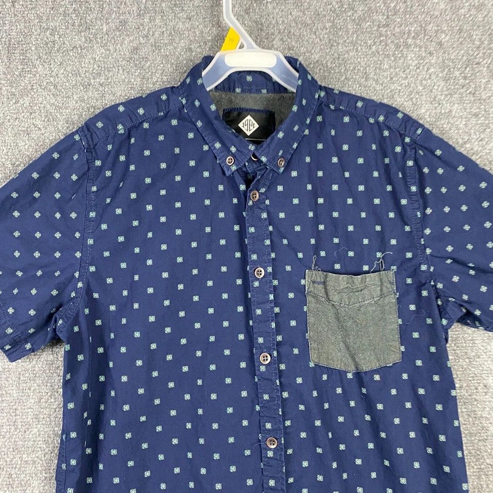 Other Cotton On 1991 Button Down Shirt Men's Small Short Sleeve S Size US S / EU 44-46 / 1 - 2 Thumbnail