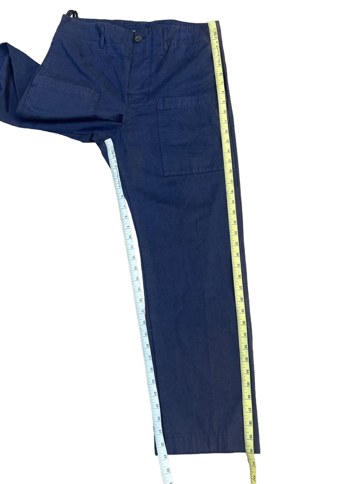 SOFIE D'HOORE Vintage Sofie D’Hoore Belgium Sun Faded Indigo Work Pant Size US 32 / EU 48 - 5 Thumbnail