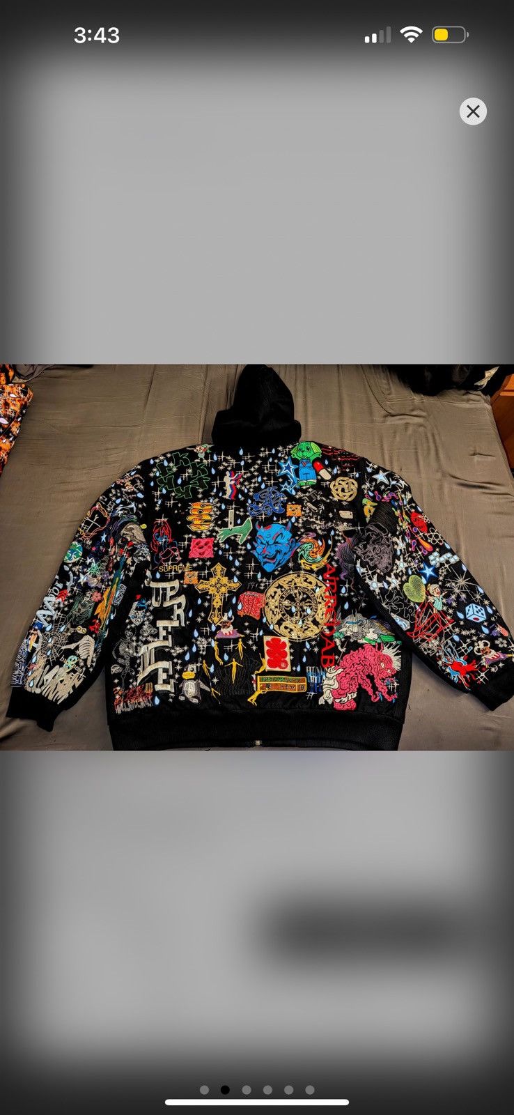 Supreme Supreme AOI embroidered zip up hooded work jacket Size US L / EU 52-54 / 3 - 2 Thumbnail